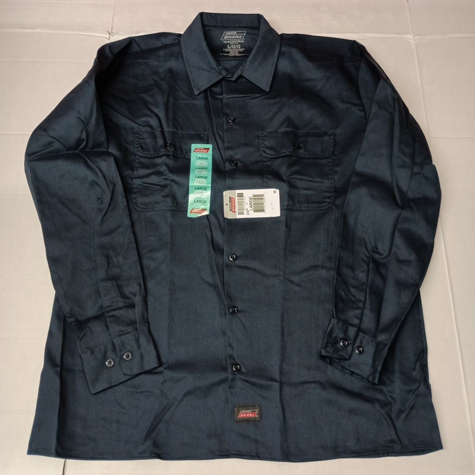 Dickies Dickies Essential Work Shirt Men's Size L Blue Temp Control Size US L / EU 52-54 / 3 - 1 Thumbnail