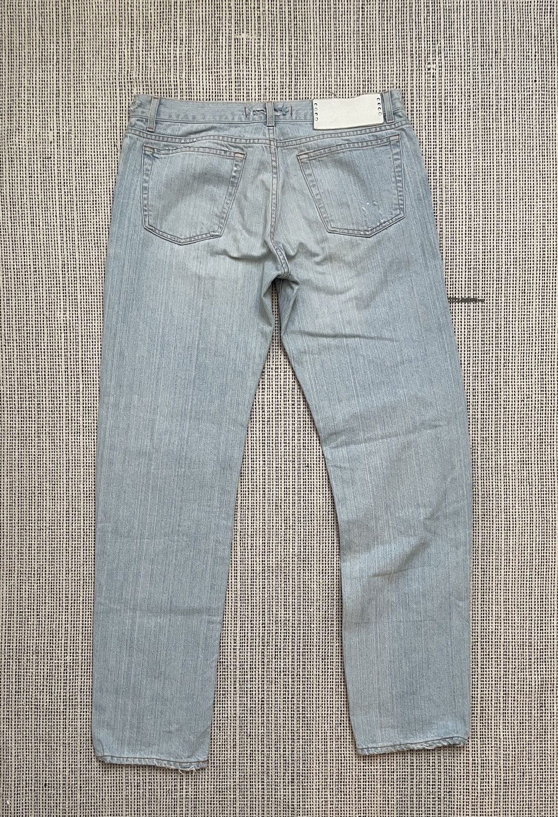 Roberto Cavalli JUST ROBERTO CAVALLI DISTRESSED VINTAGE DESIGN DENIM JEANS Size US 34 / EU 50 - 2 Thumbnail