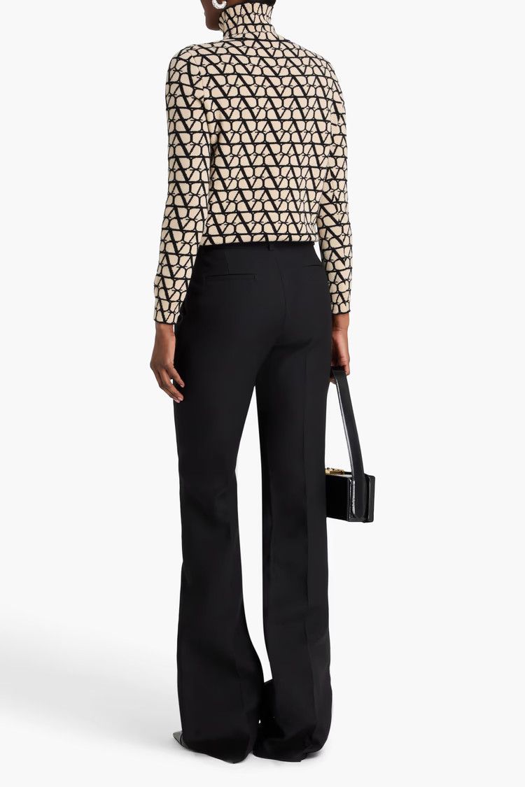 Valentino o1y0326 Casual Pant in Black Size 32" / US 10 / IT 46 - 3 Thumbnail