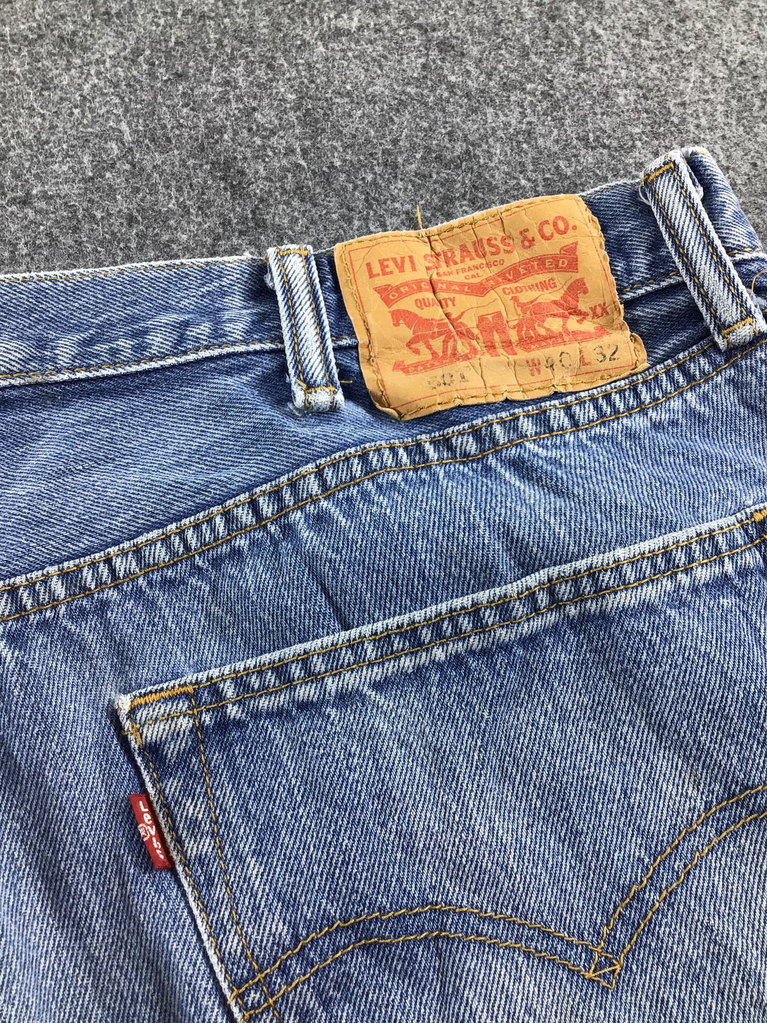 Levi's Vintage Levis 501 Jeans Stone Wash Denim -J344 Size US 37 - 5 Thumbnail