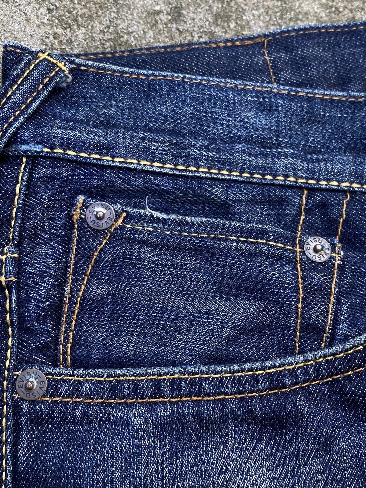 Evisu × Japanese Brand × Vintage EVISU GENES JEANS Size US 34 / EU 50 - 11 Thumbnail