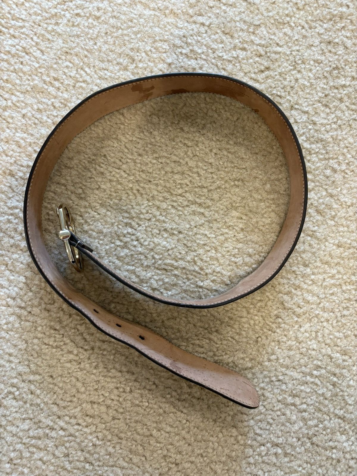 Gucci Authentic Gold Gucci belt Size ONE SIZE - 6 Thumbnail