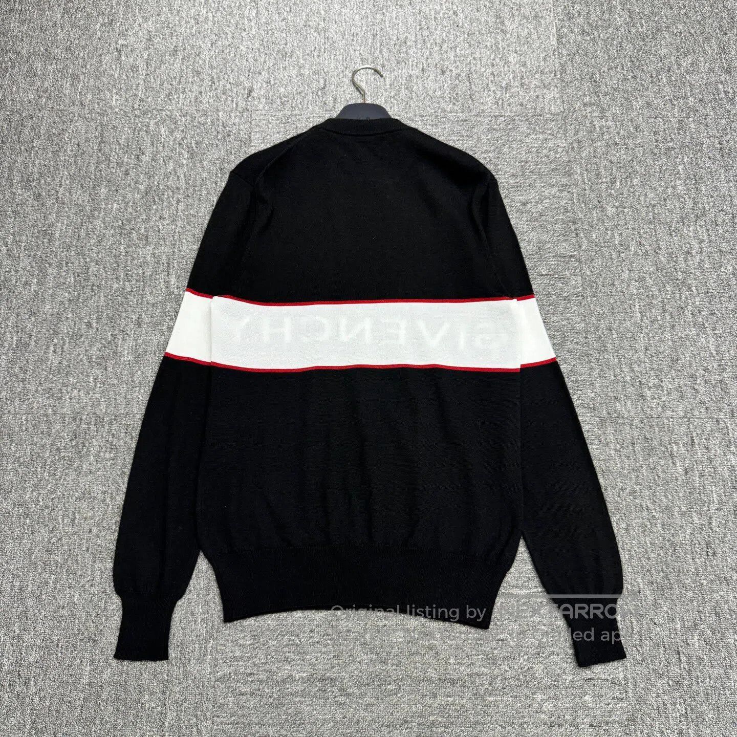 Givenchy Givenchy Alphabetic patterned wool knit sweater| Size US S / EU 44-46 / 1 - 2 Thumbnail