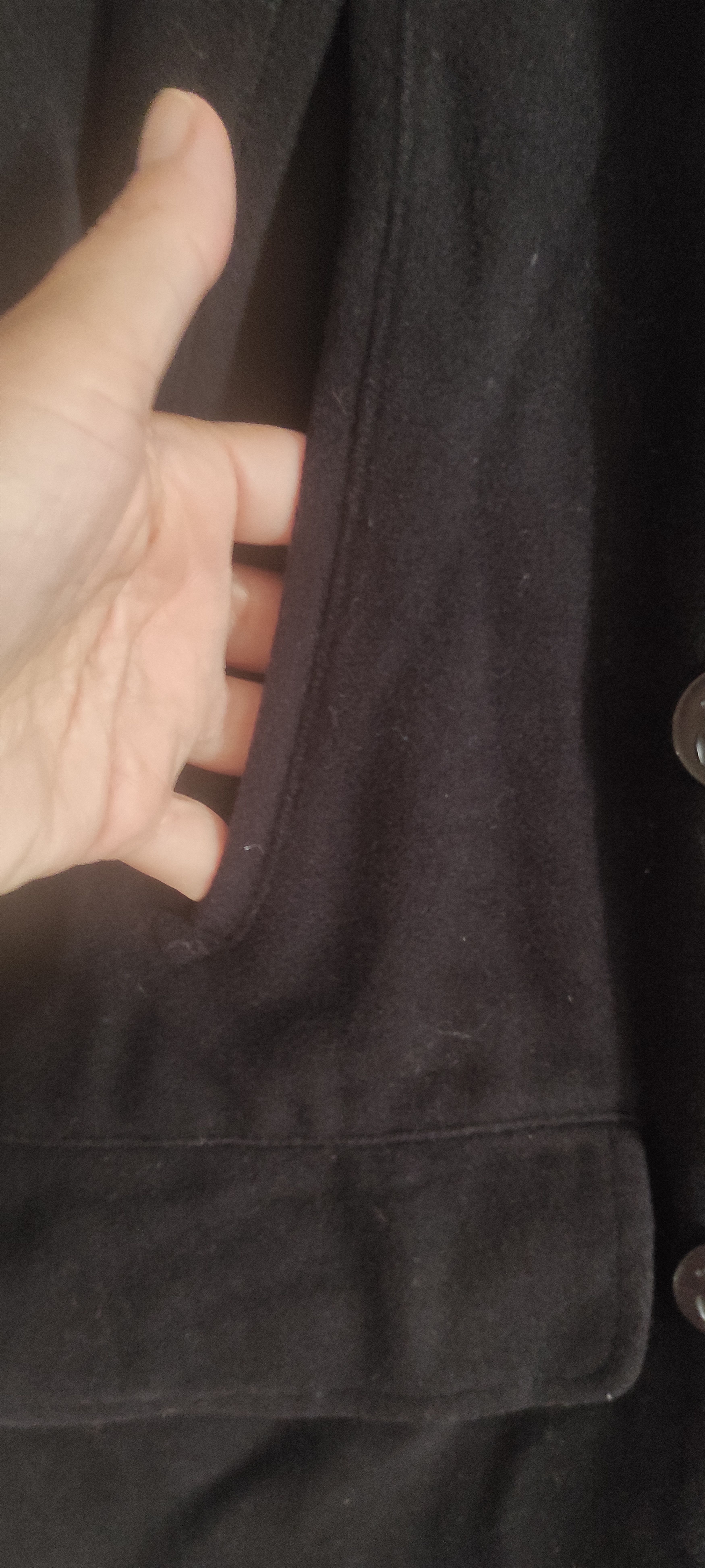 Massimo Dutti Massimo Dutti Sport Wool Double Breasted Blue Navy Peacoat Size US XL / EU 56 / 4 - 23 Thumbnail