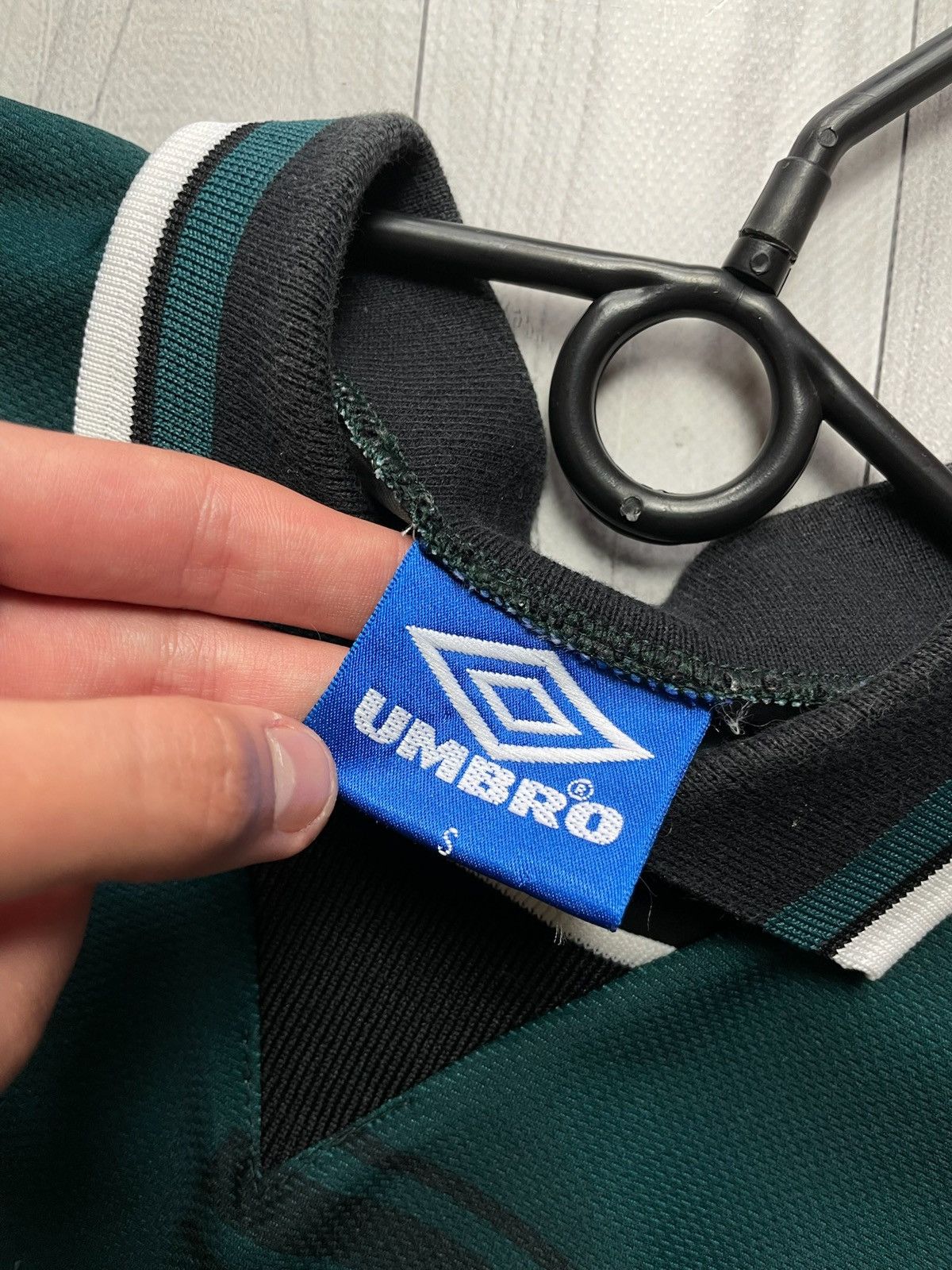 Vintage Vintage Umbro Ajax soccer jersey rare green 9 Kluivert Size US S / EU 44-46 / 1 - 6 Thumbnail
