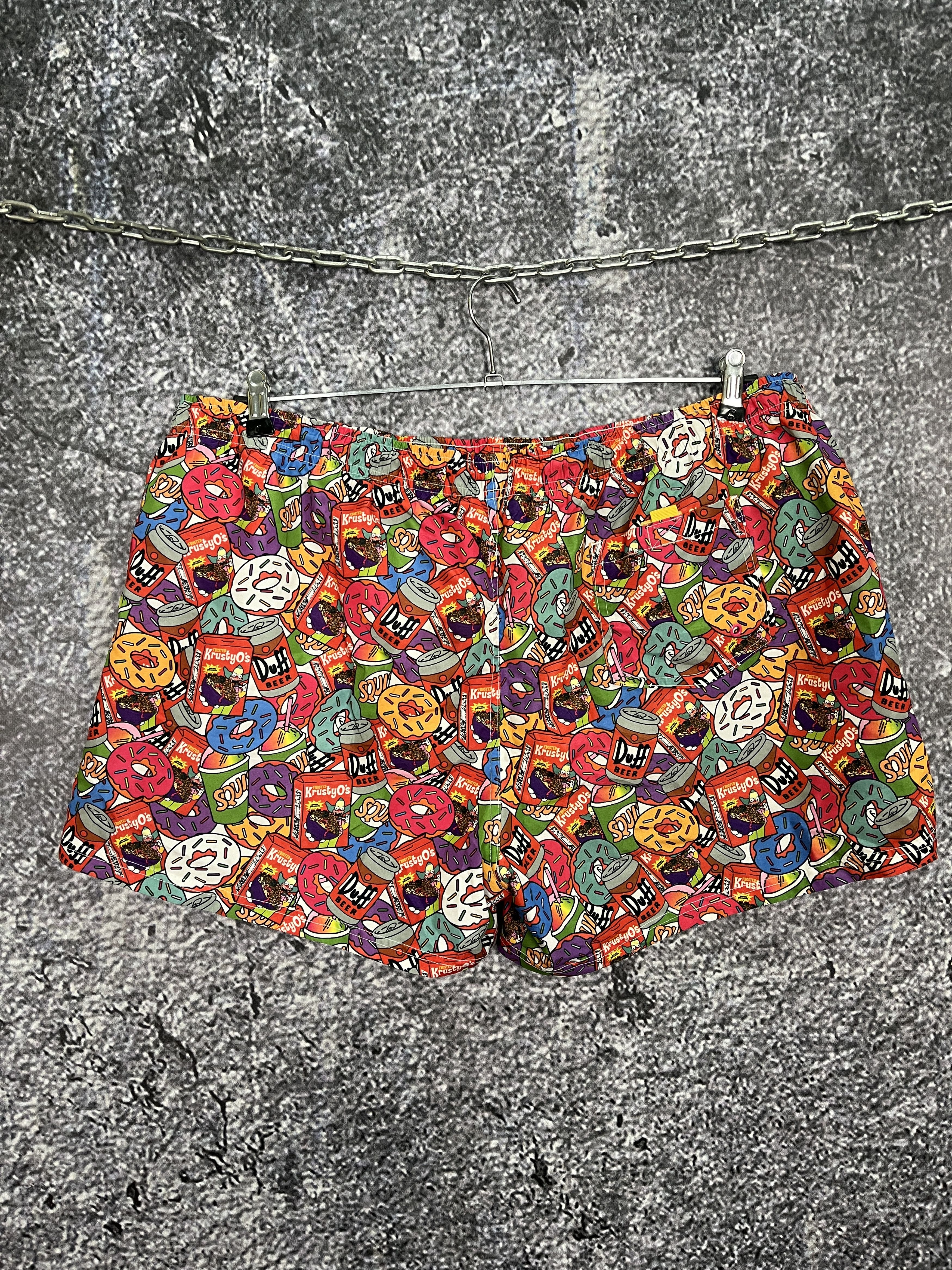 The Simpsons The Simpsons Shorts Spriengfield Overprint Swim Art Size 2XL Size US 40 / EU 56 - 6 Thumbnail