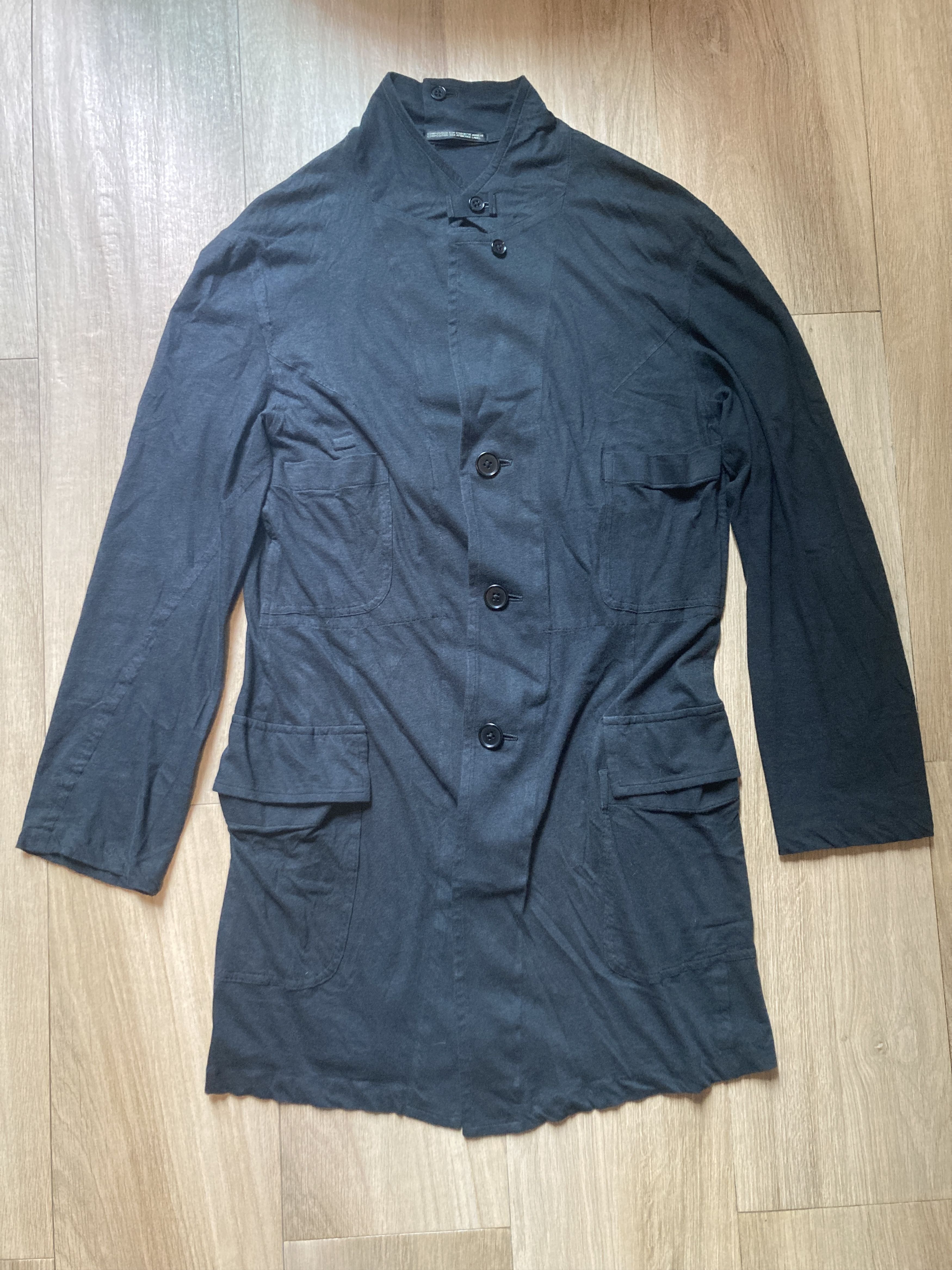 Yohji Yamamoto Yohji Yamamoto Pour Homme Loose Patched Back Blazer Jacket Size US M / EU 48-50 / 2 - 7 Thumbnail