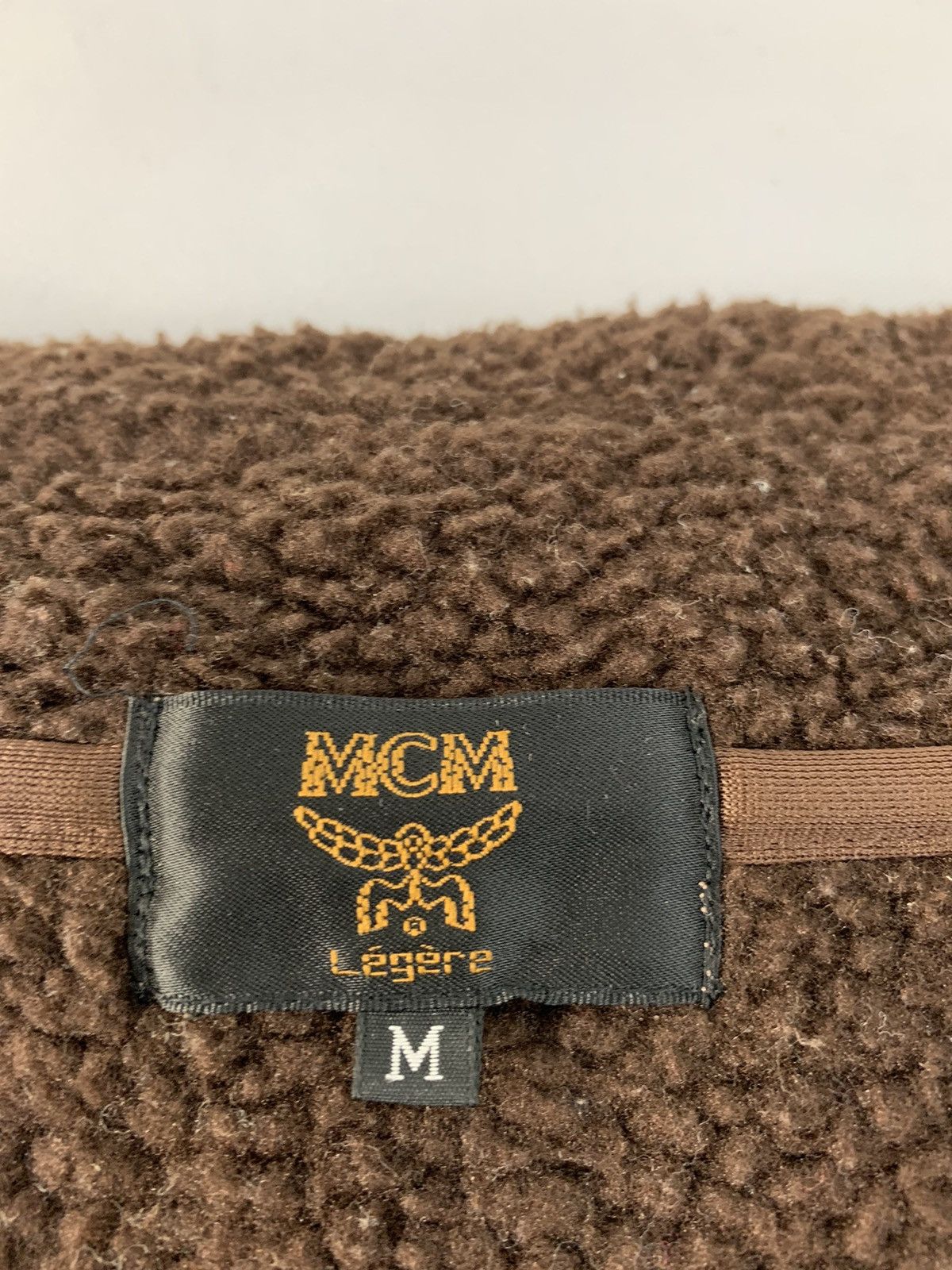 MCM Hype 90s MCM Legere Fleece Sherpa Inner Sweater Vest Zipper Size US M / EU 48-50 / 2 - 3 Thumbnail