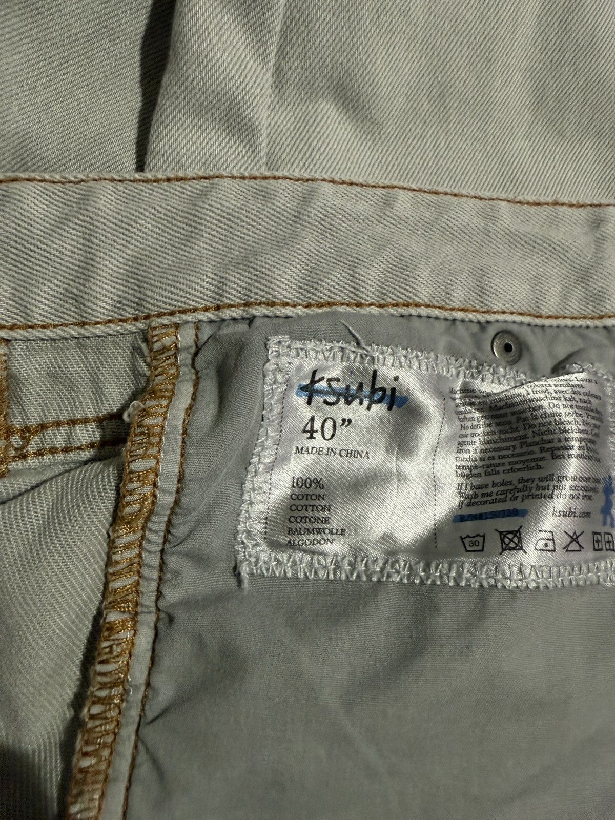Ksubi Ksubi Double Knee Jeans Size US 40 / EU 56 - 4 Thumbnail
