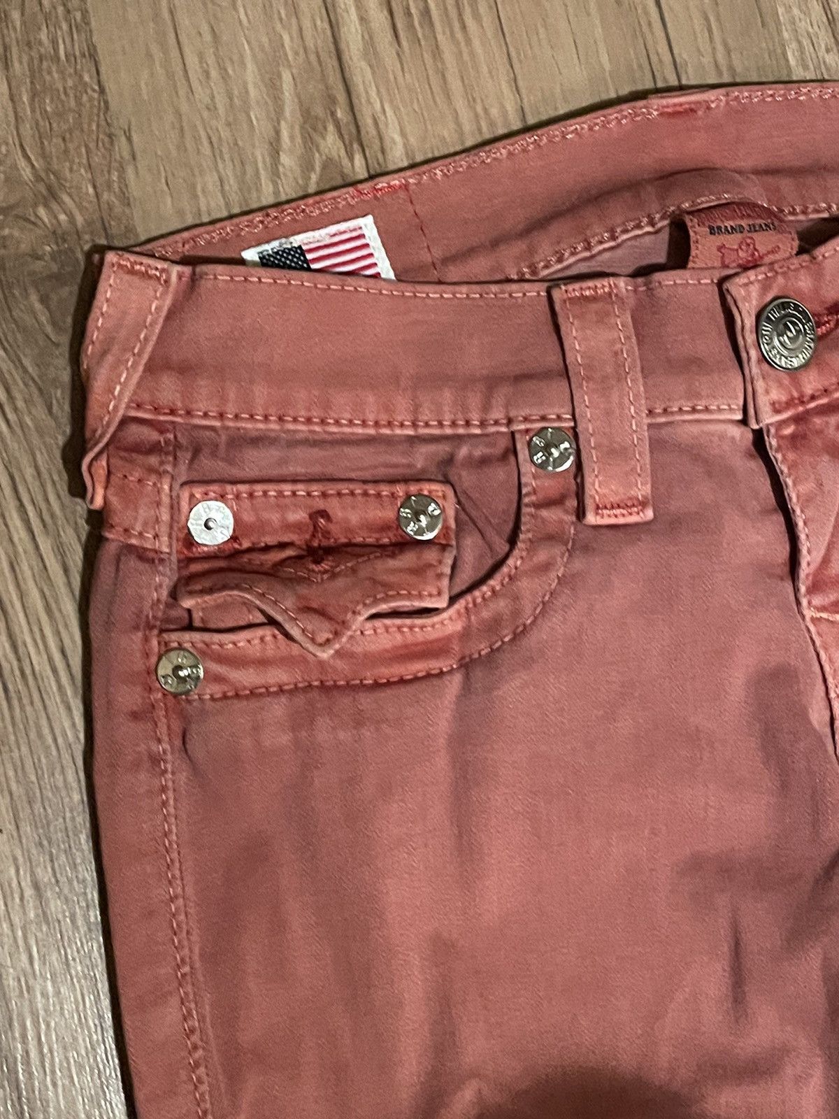 True Religion × Vintage True Religion Billy Straight Jeans Pant Vintage Y2k Washed Size 26" / US 2 / IT 38 - 13 Thumbnail