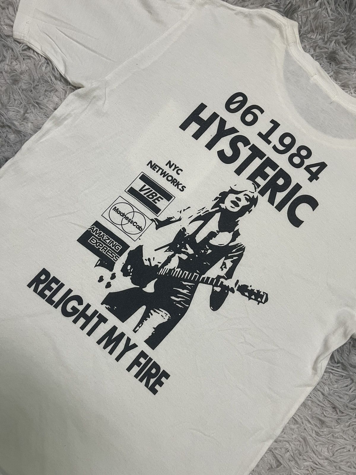 Hysteric Glamour 2000s HYSTERIC GLAMOUR “RELIGHT MY FIRE” TEES NICE DESIGN Size US S / EU 44-46 / 1 - 14 Thumbnail
