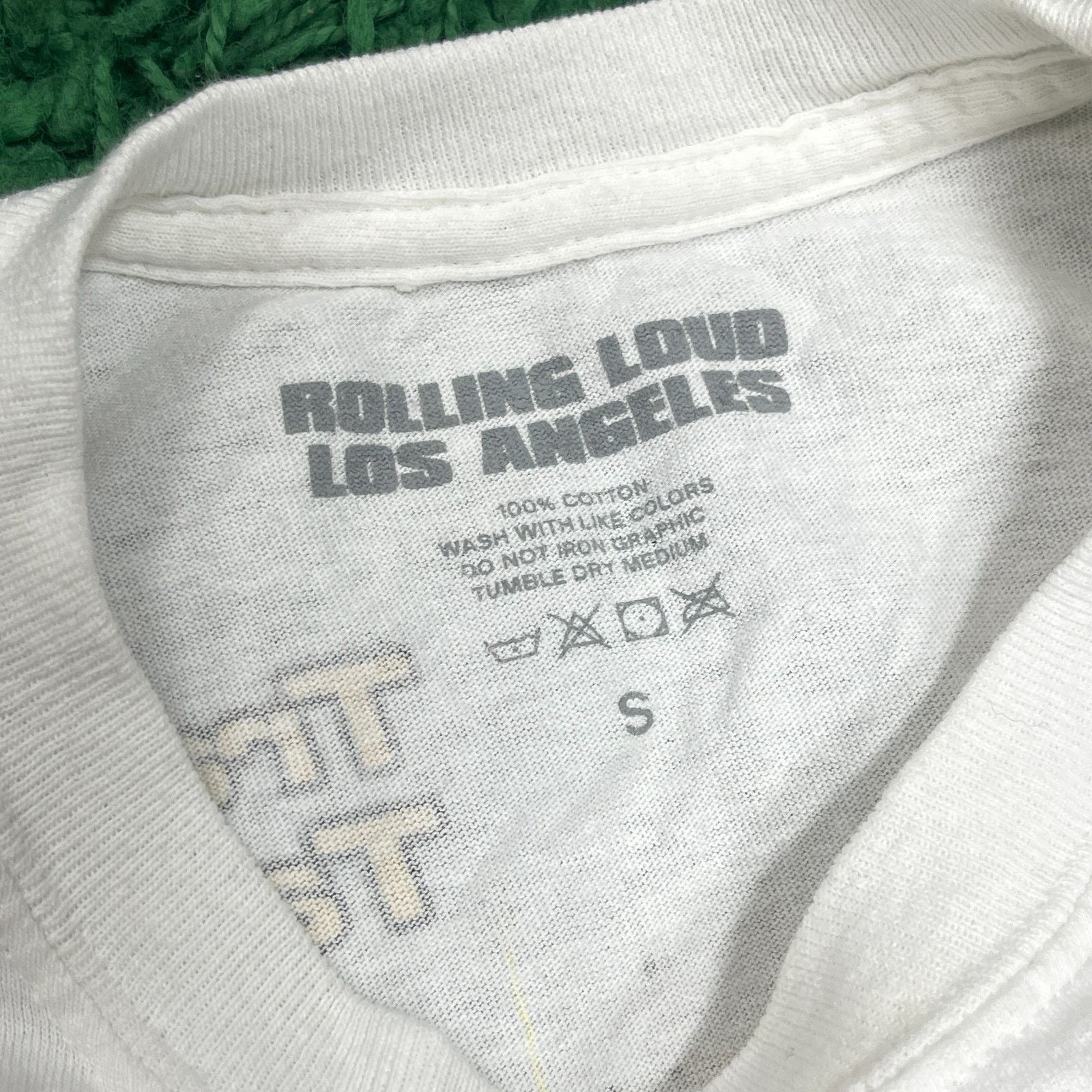 Stussy Rolling Loud 2019 Expo Line Map LS White Tee Shirt Small S Size US S / EU 44-46 / 1 - 8 Thumbnail