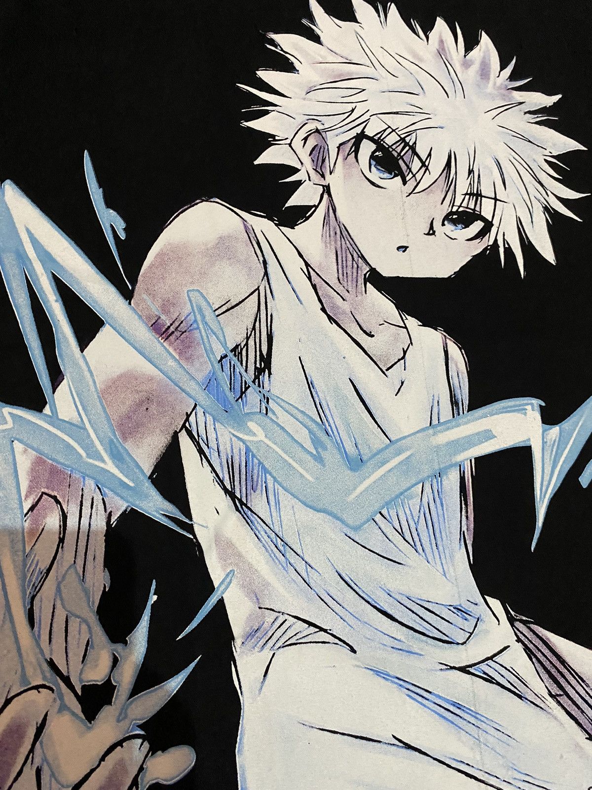 Japanese Brand 🔥RARE🔥 Hunter x Hunter Killua Zoldyck Transmuter Boot Tee Size US L / EU 52-54 / 3 - 4 Thumbnail