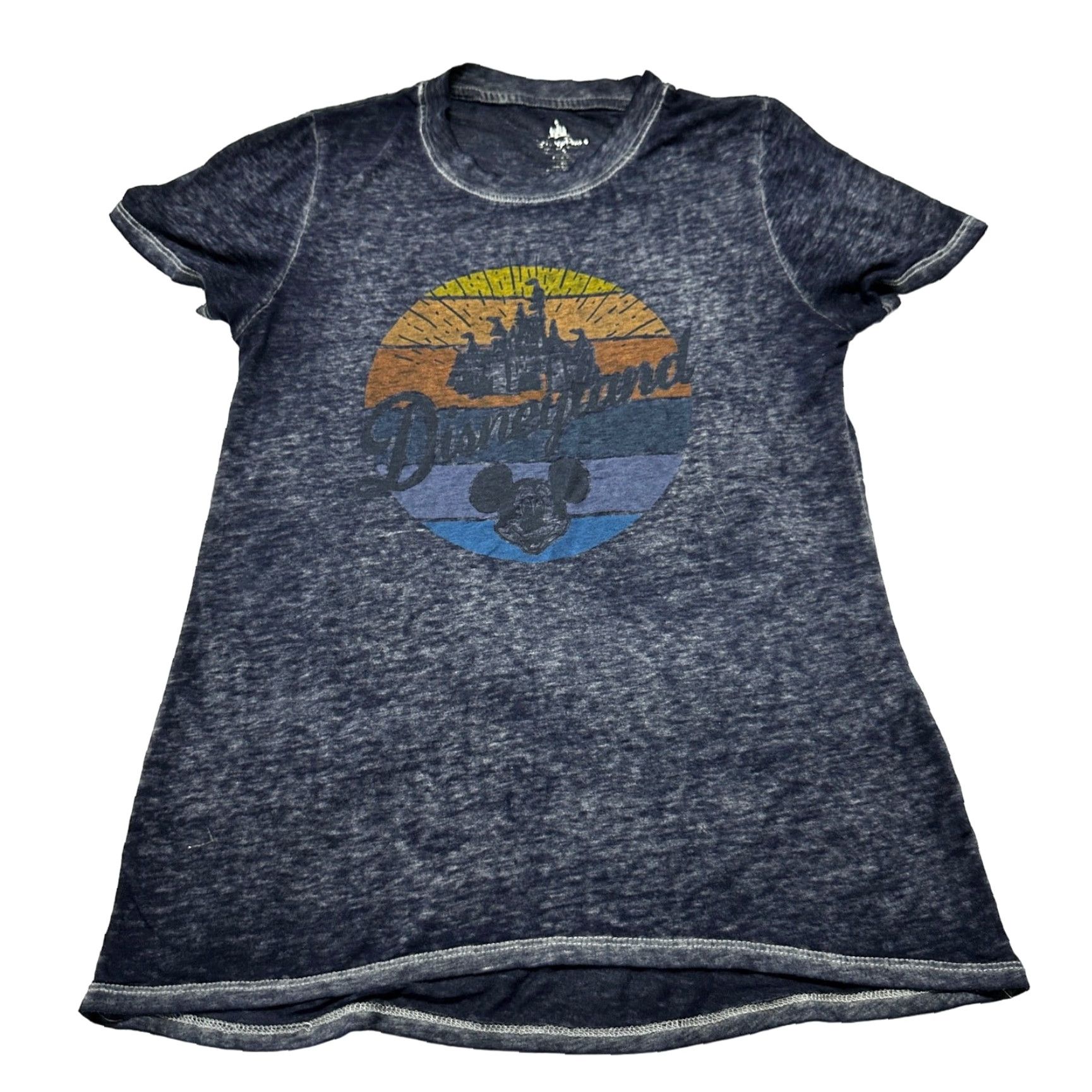Disney Disney Parks Disneyland Burnout Tee Shirt Women S Purple Short Sleeve Crew Neck T-Shirt Casual Size S / US 4 / IT 40 - 2 Thumbnail