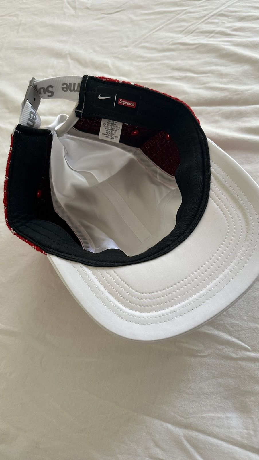 Nike × Supreme Supreme Nike Boucle Running Hat Size ONE SIZE - 2 Thumbnail