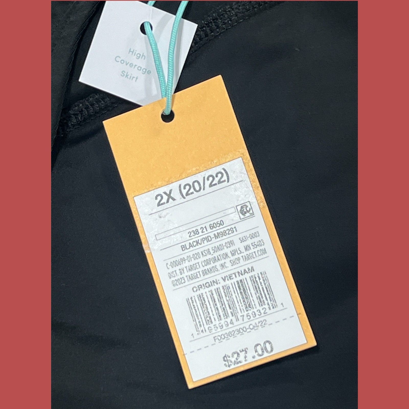Other Kona Sol - Women's Swim Skirtini - Black - 2XL (20/22) Size ONE SIZE - 11 Thumbnail