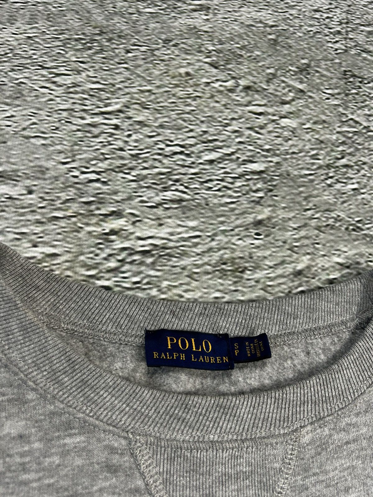 Polo Ralph Lauren Chief Keef Polo Ralph Lauren sweatshirt grey USA big logo Size US S / EU 44-46 / 1 - 4 Thumbnail