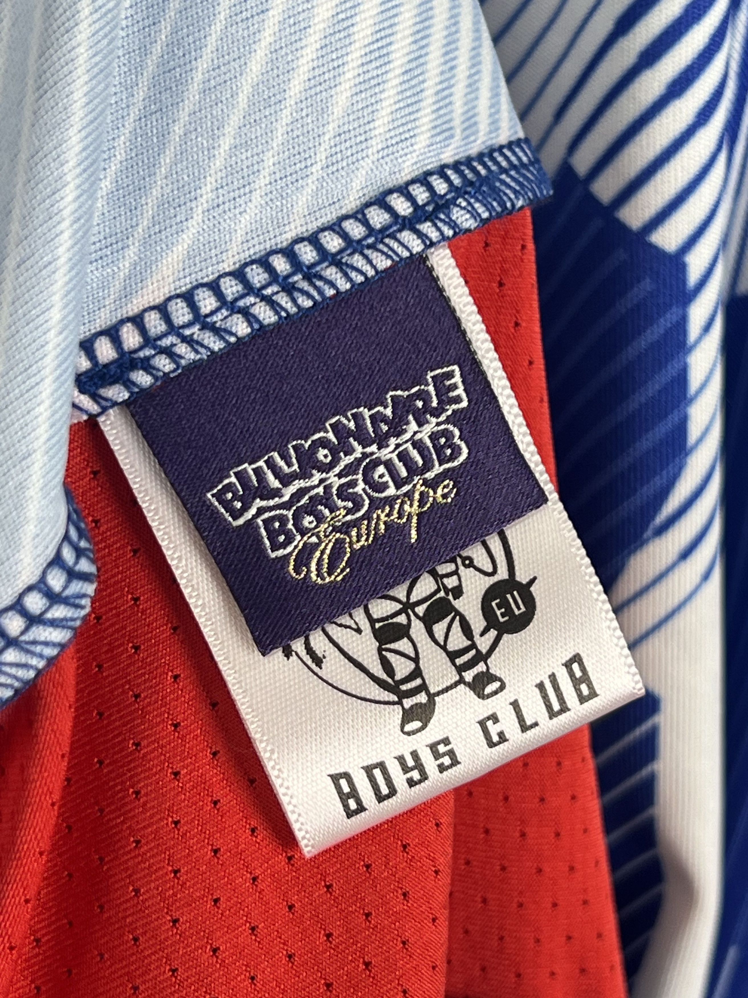 Billionaire Boys Club Brand New TOKYO FOOTBALL SHIRT - BLUE Size US M / EU 48-50 / 2 - 6 Thumbnail