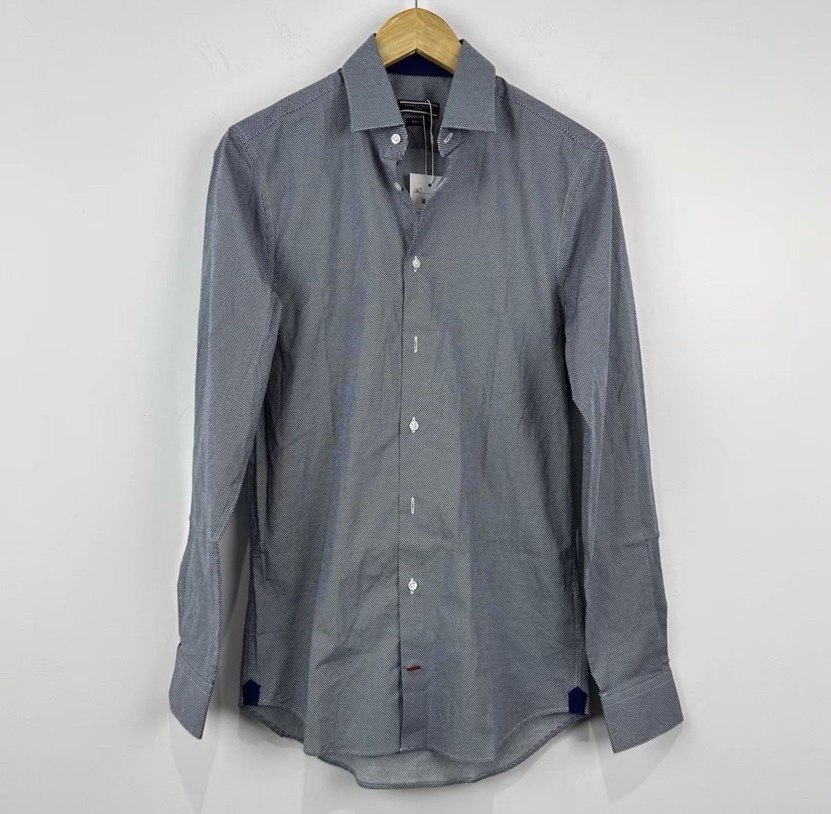 Tommy Hilfiger Tommy Hilfiger Business Polka Dot Long Sleeve Shirt J42 Size US S / EU 44-46 / 1 - 1 Thumbnail