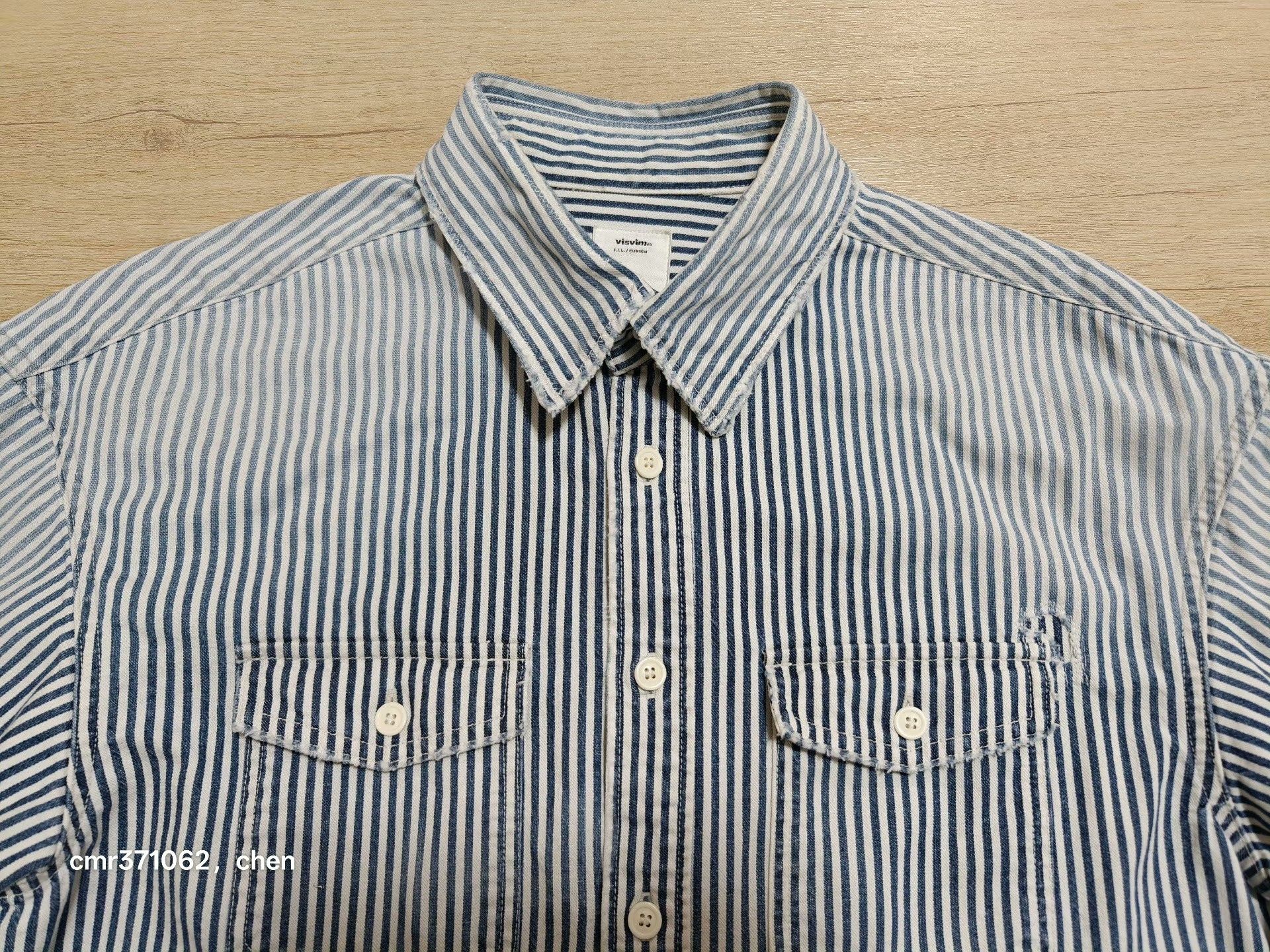 Visvim VISVIM 22SS Lumber L/S Hickory Crash Size US S / EU 44-46 / 1 - 2 Thumbnail