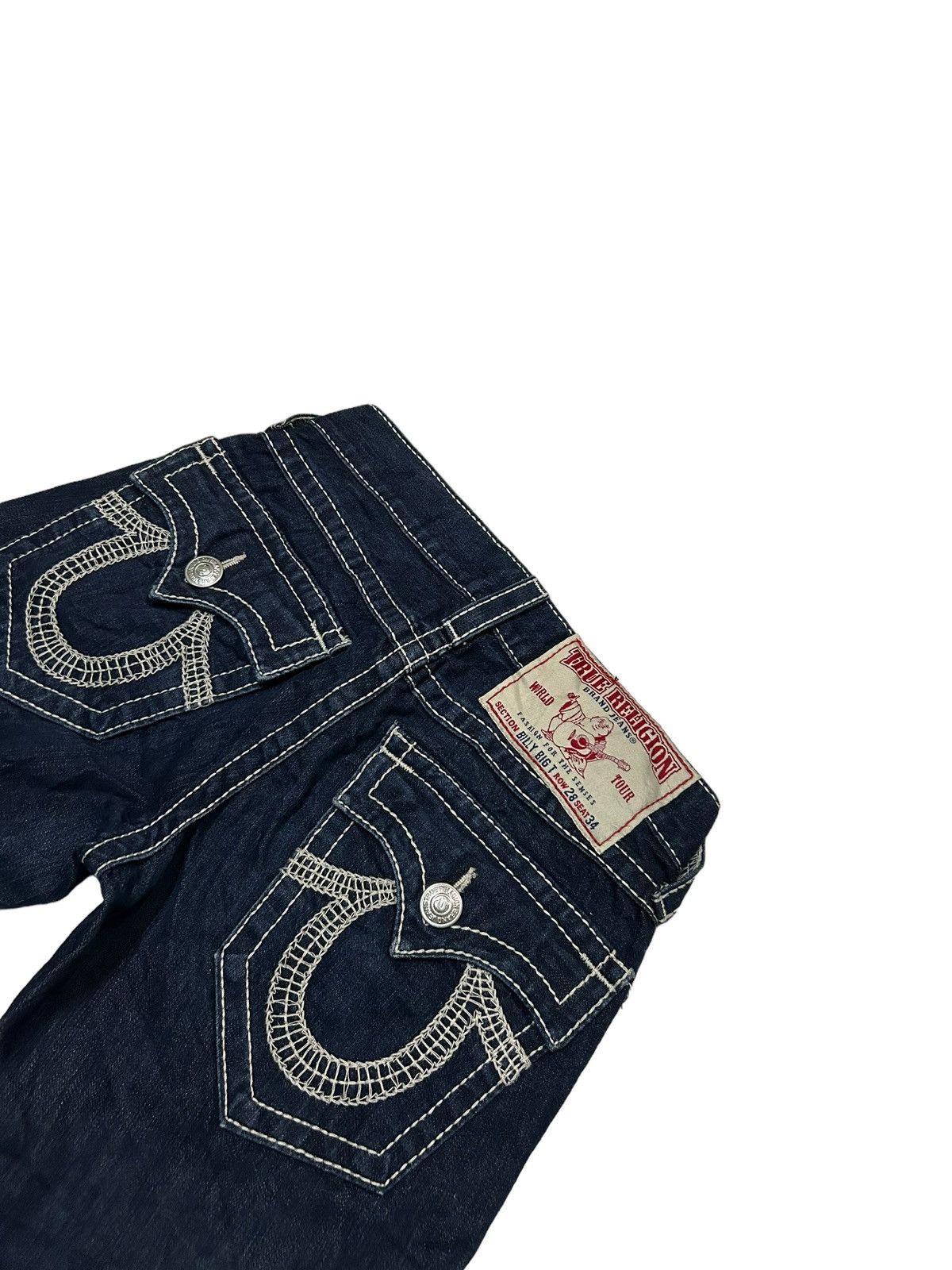 Japanese Brand × Kapital × True Religion Vtg TRUE RELIGION Flare denim Made In Usa Size US 30 / EU 46 - 5 Thumbnail