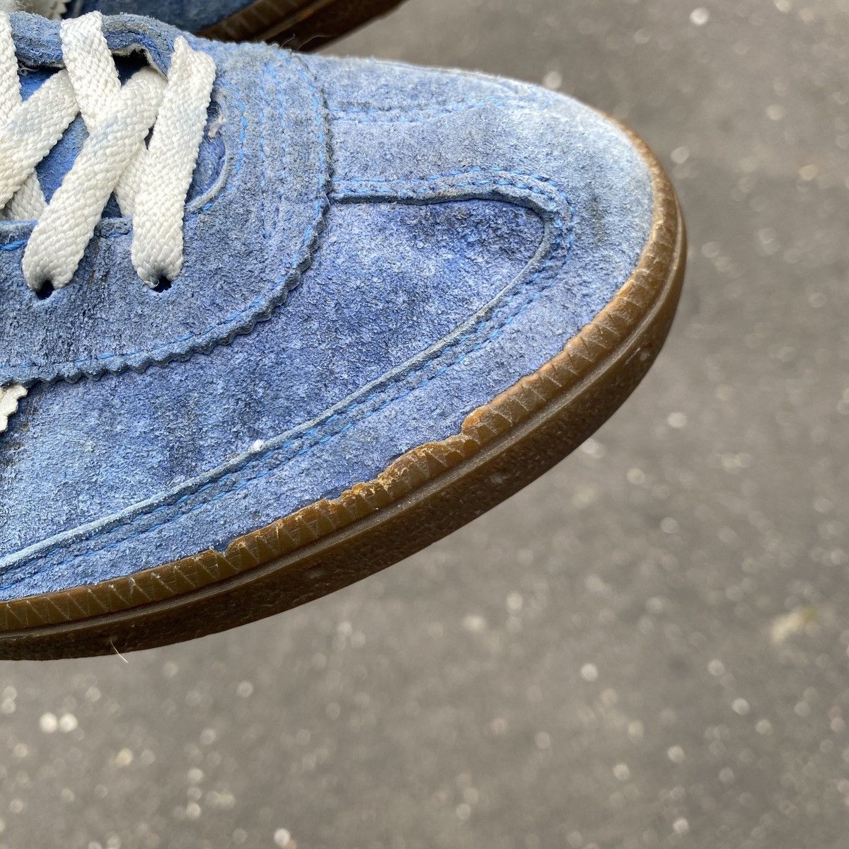 Adidas × Vintage Adidas Handball Spezial vintage rare blue sneakers us 9 Size US 9 / EU 42 - 12 Thumbnail