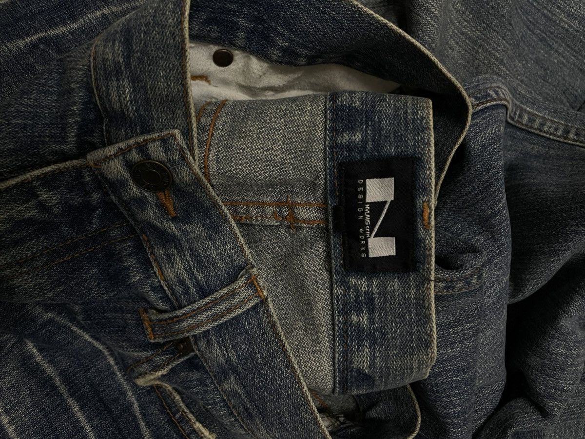Japanese Brand Vintage Japan Designer 90’s Nylaus Grunge Patchwork Denim Size US 34 / EU 50 - 14 Thumbnail
