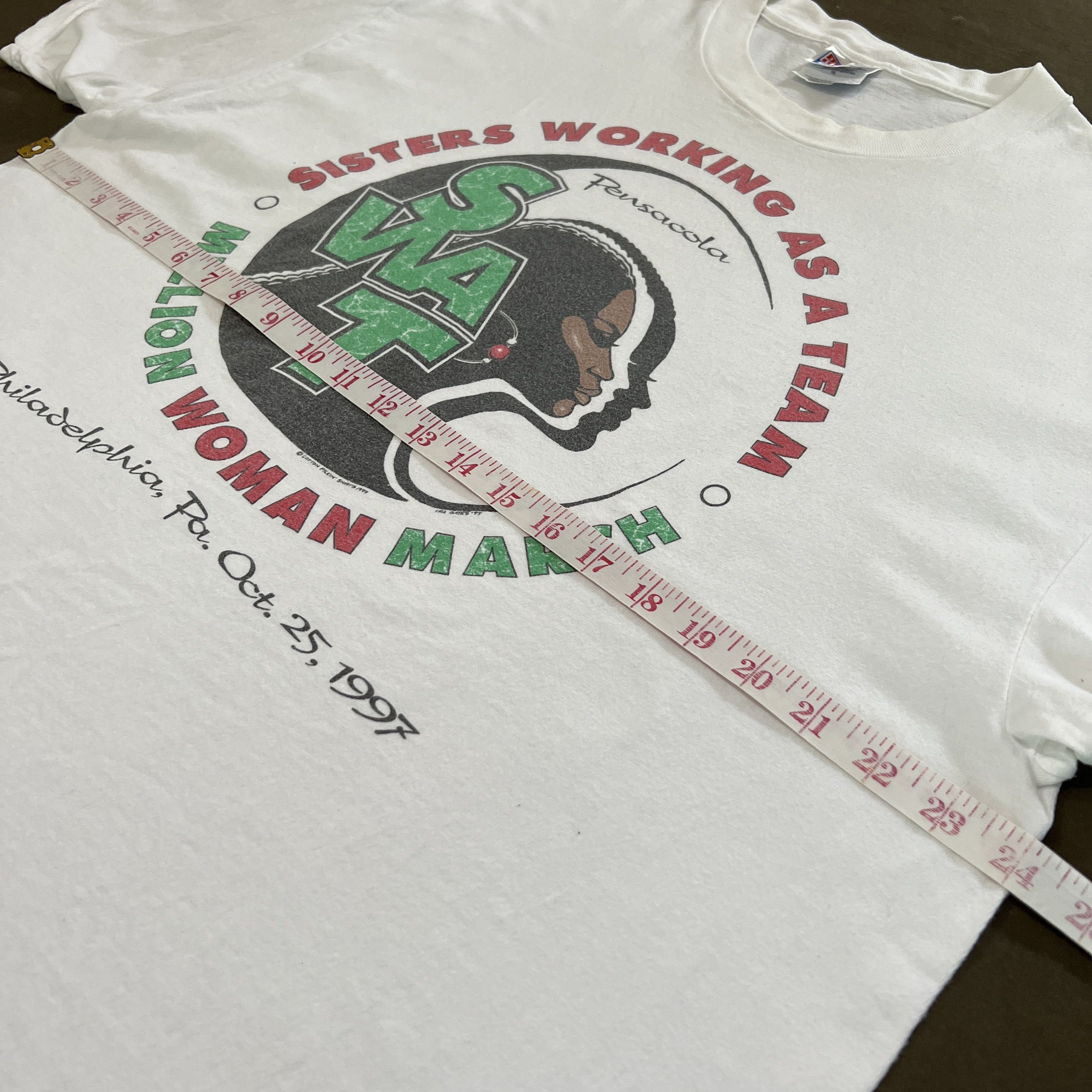 Rap Tees × Vintage Vintage 90s Million Women March sister Promo Tee Size US XL / EU 56 / 4 - 9 Thumbnail