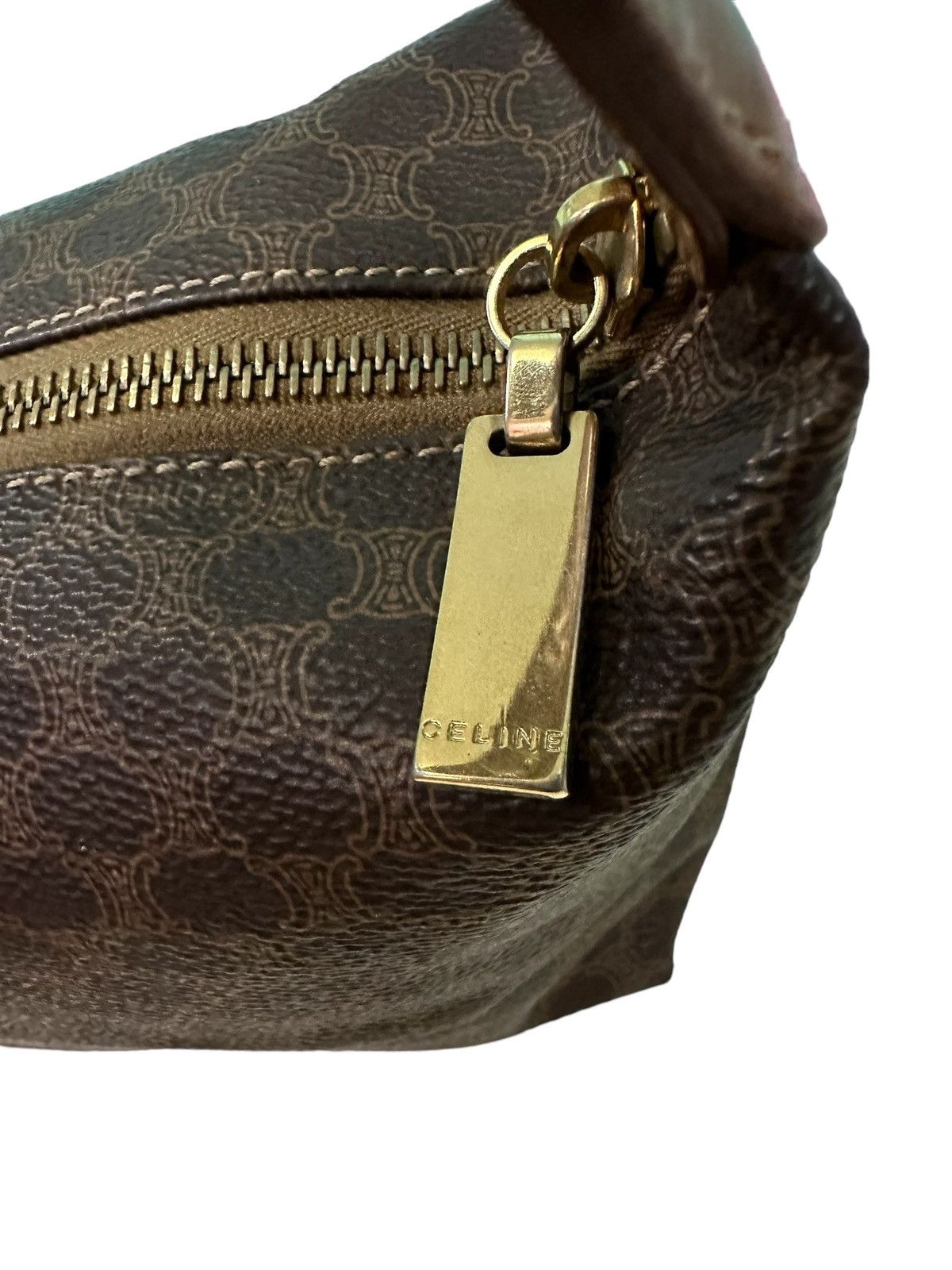 Celine AUTHENTIC CELINE MACADAM VANITY HAND/SHOULDER BAG Size ONE SIZE - 17 Thumbnail