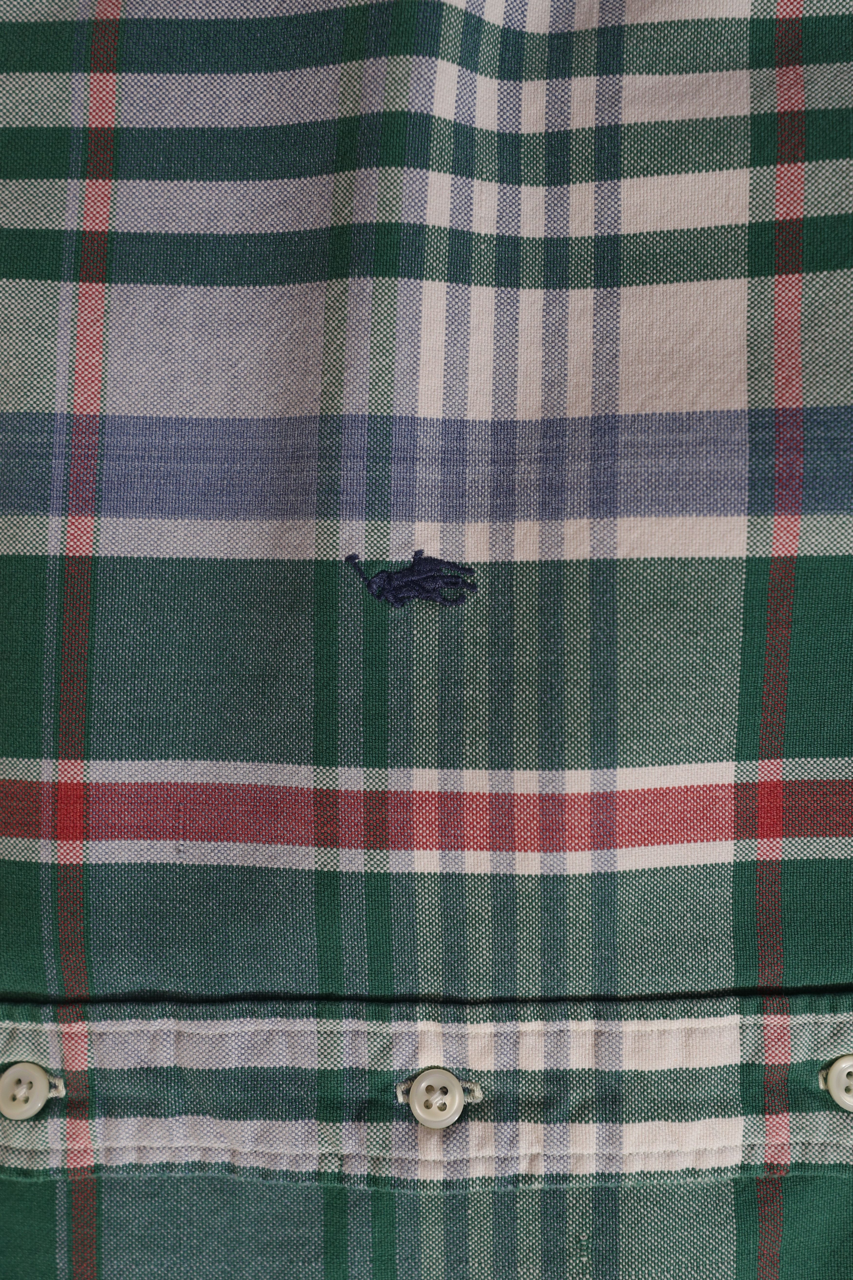 Polo Ralph Lauren Polo Ralph Lauren icon logo plaid stretch poplin (L) Size US L / EU 52-54 / 3 - 4 Thumbnail