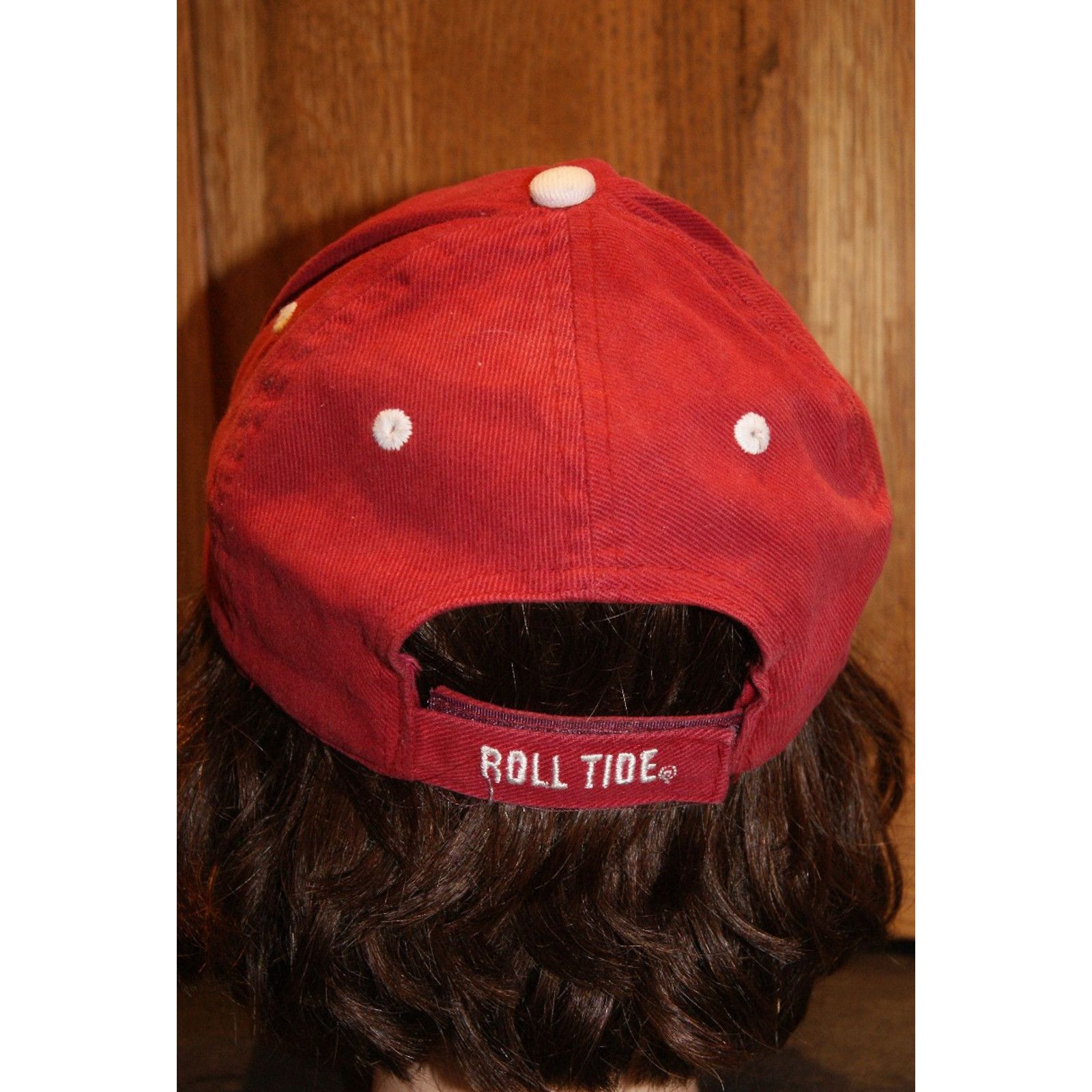 Vintage Vintage 90s Y2K Alabama Roll Tide Red Hat Cap Size ONE SIZE - 4 Thumbnail