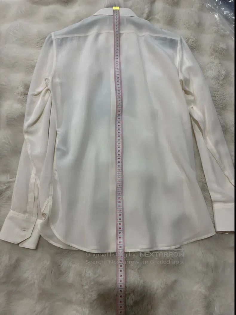 Saint Laurent Paris Saint Laurent Paris Silk Shirt Size XS / US 0-2 / IT 36-38 - 9 Thumbnail