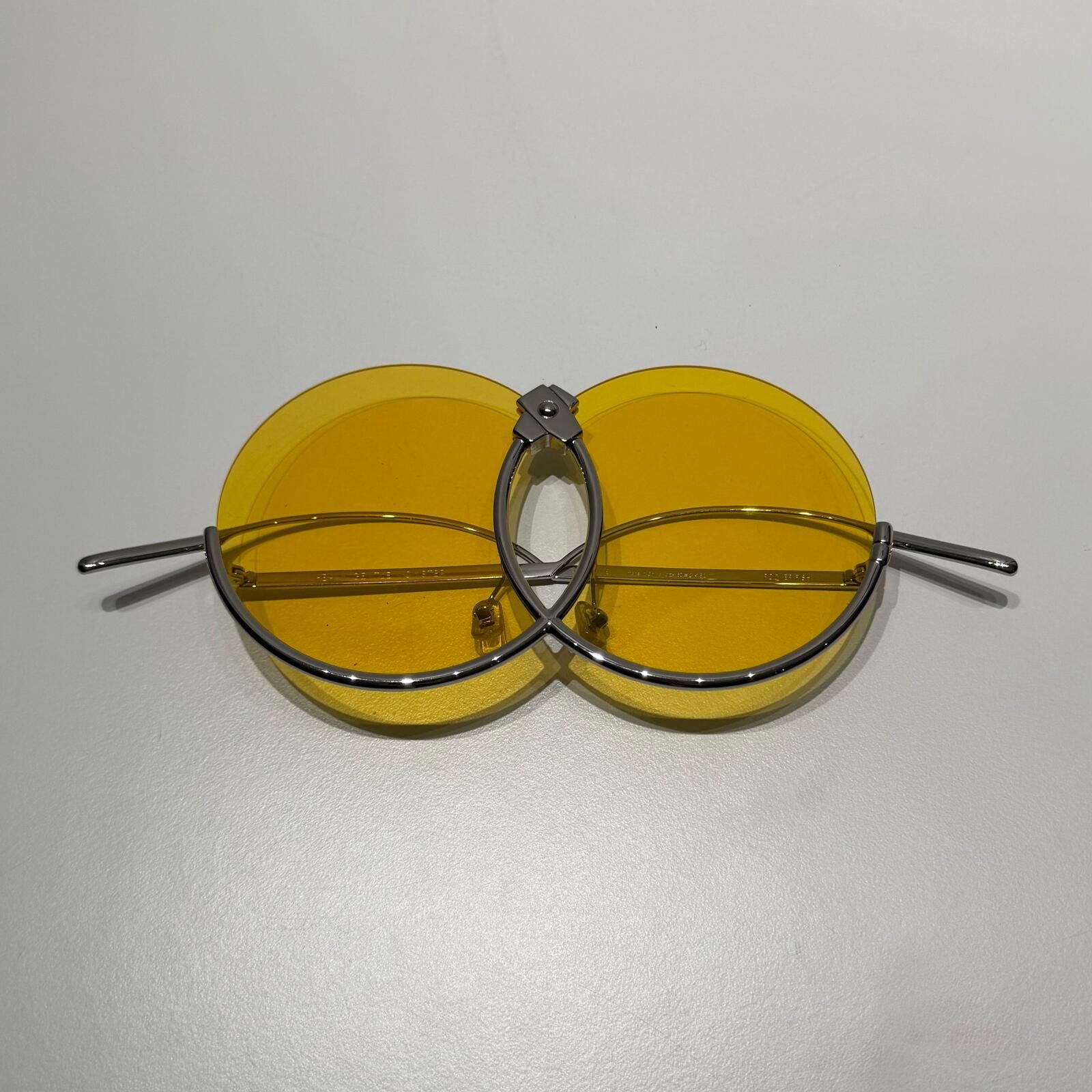 Hood By Air HoodByAir X Gentle Monster SS17 Wench 1 Glasses (Yellow) Size ONE SIZE - 1 Thumbnail