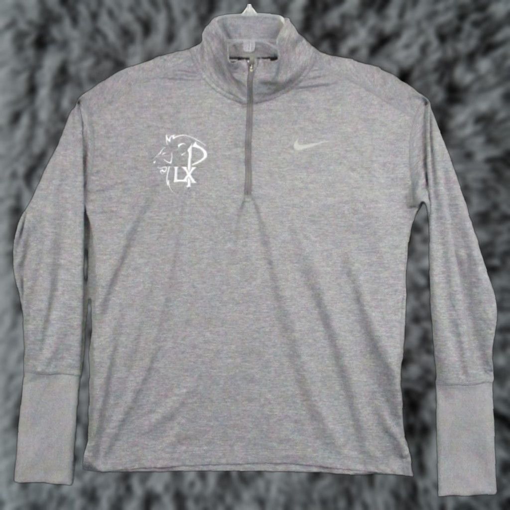 Nike Nike Running 1/4 Zip Pullover Small Men Dri-Fit Logo Lion Shirt Mens Regular Gray 40in Chest Zip 1/4 Nike Dri-Fit Lion Logo Activewear Pullover Size US S / EU 44-46 / 1 - 1 Thumbnail