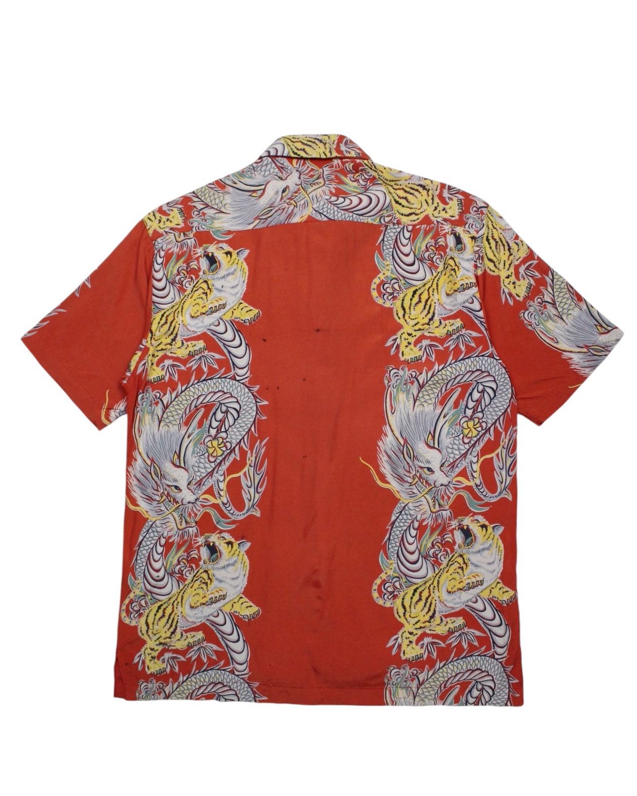 Hysteric Glamour 1990S WAYNE JAPAN DRAGON & TIGER ALOHA SHIRT Size US L / EU 52-54 / 3 - 2 Thumbnail