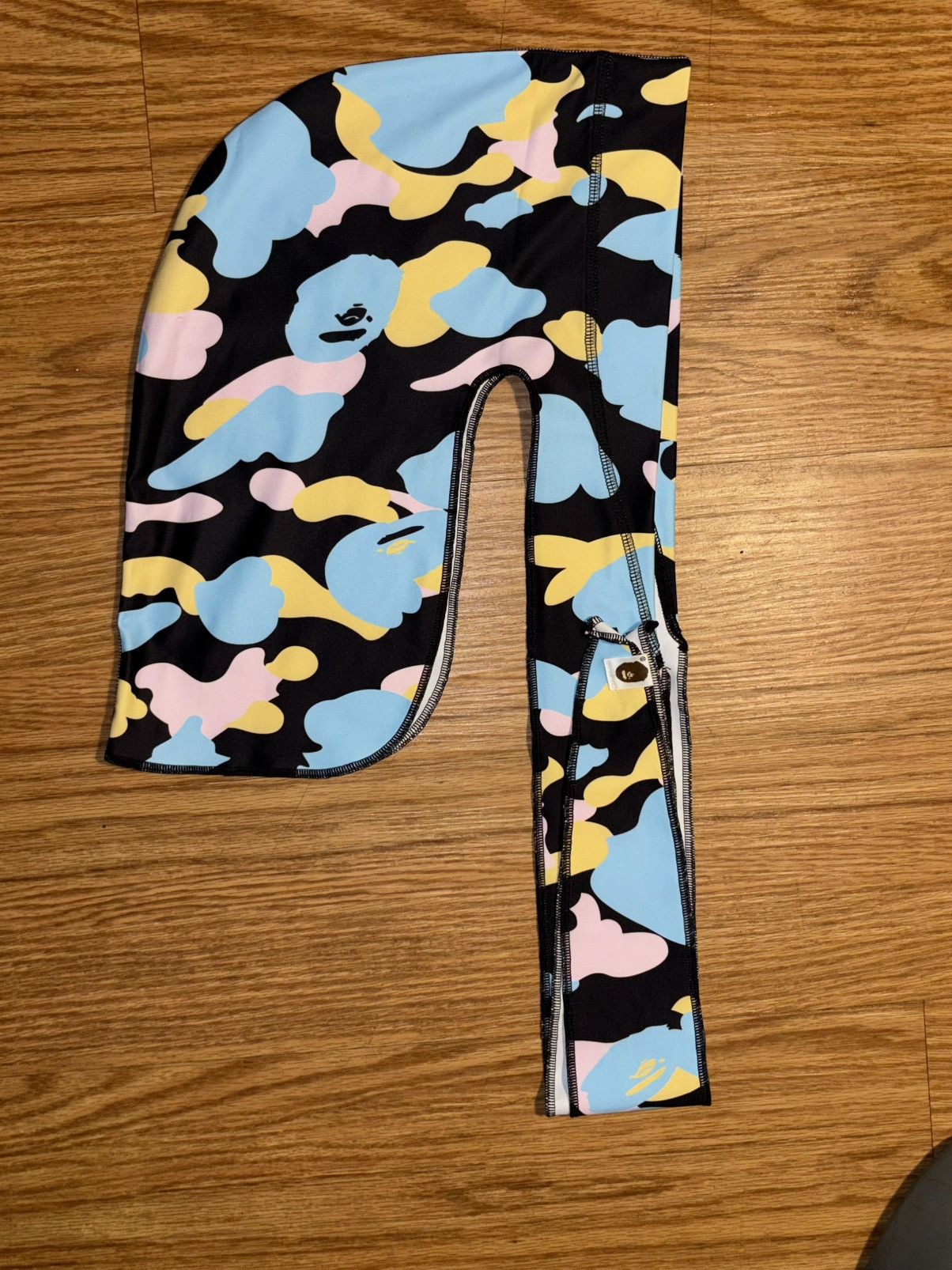 Bape “Black Cotton Candy Camo” Durag