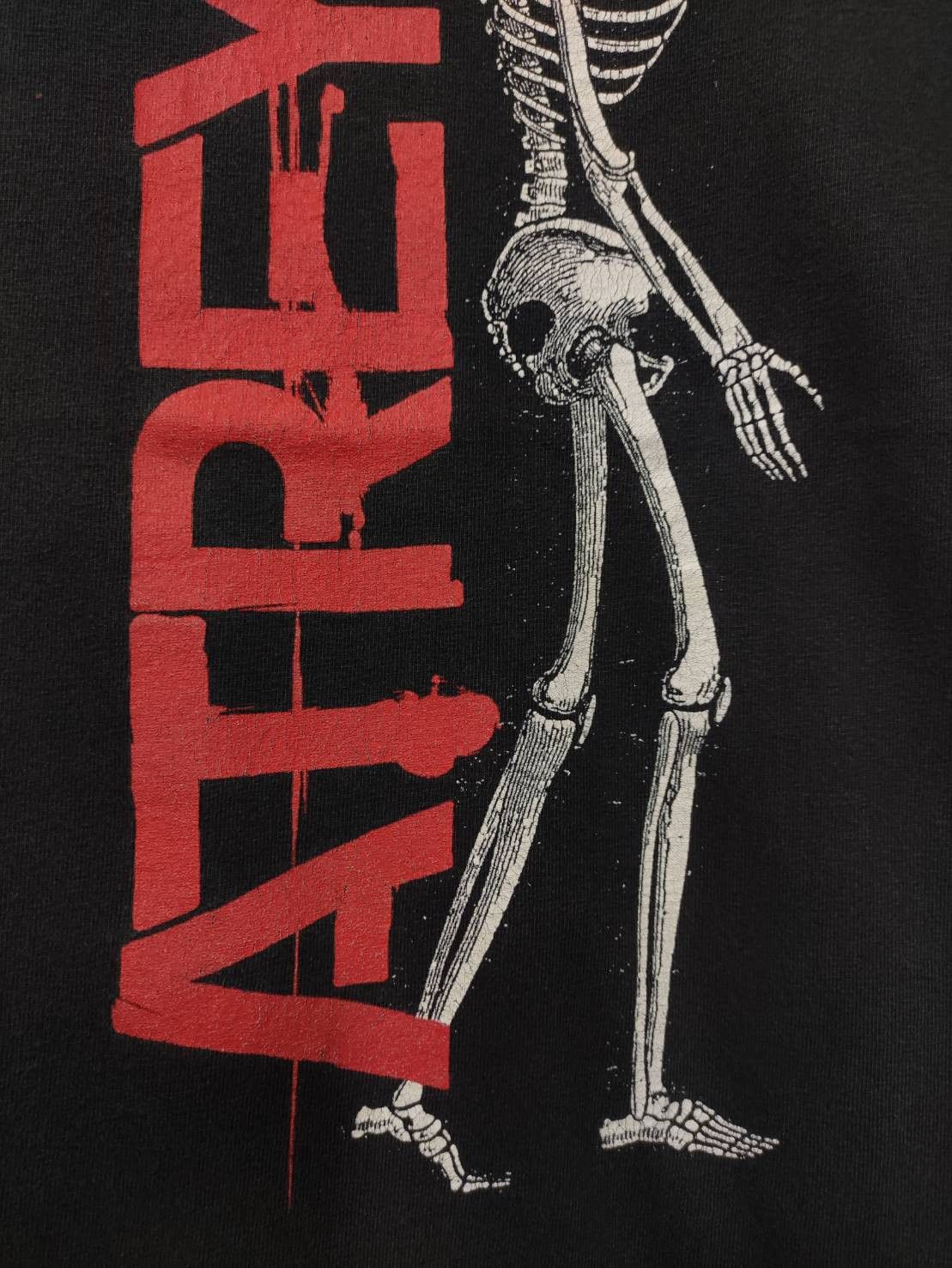 Band Tees Vtg 00's Atreyu Band " Shoot Head Skeleton " T-Shirt Size US M / EU 48-50 / 2 - 4 Thumbnail