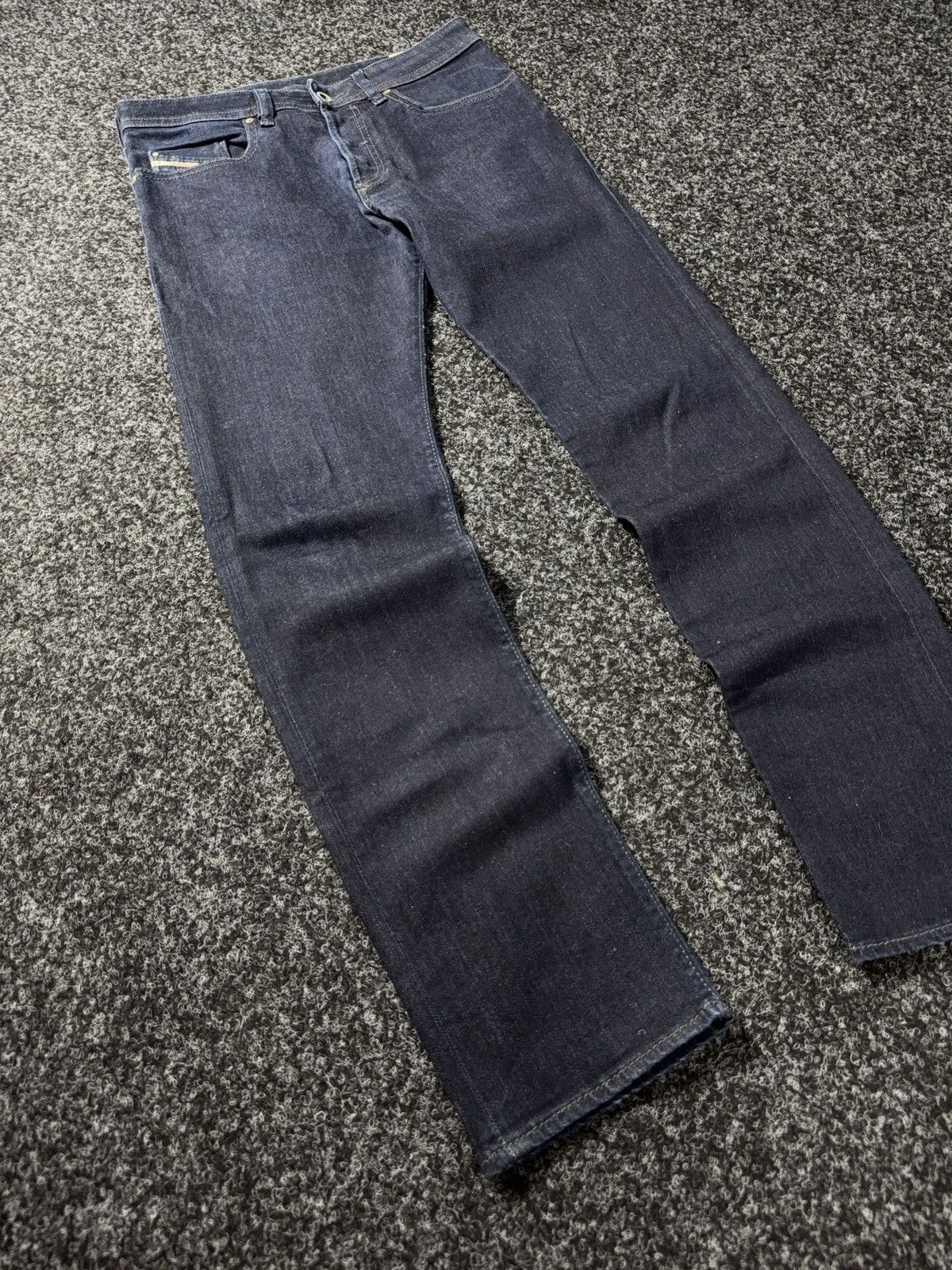 Diesel Luxury Diesel Italy Buster Dark Wash Slim Tapered Jeans W30 Size US 30 / EU 46 - 2 Thumbnail