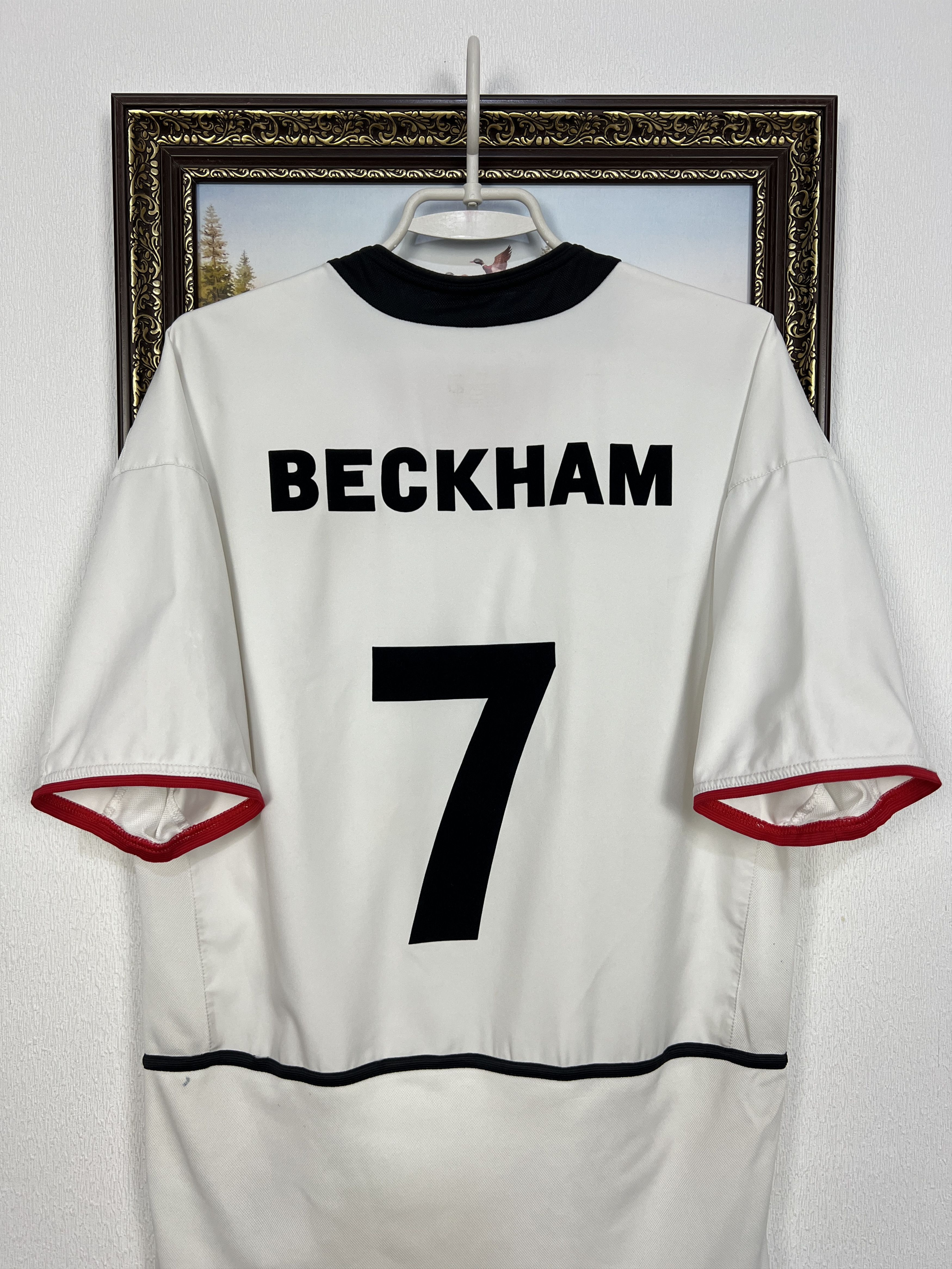 Nike Manchester United Away football shirt 2002 Nike #7 Beckham Size US M / EU 48-50 / 2 - 13 Thumbnail