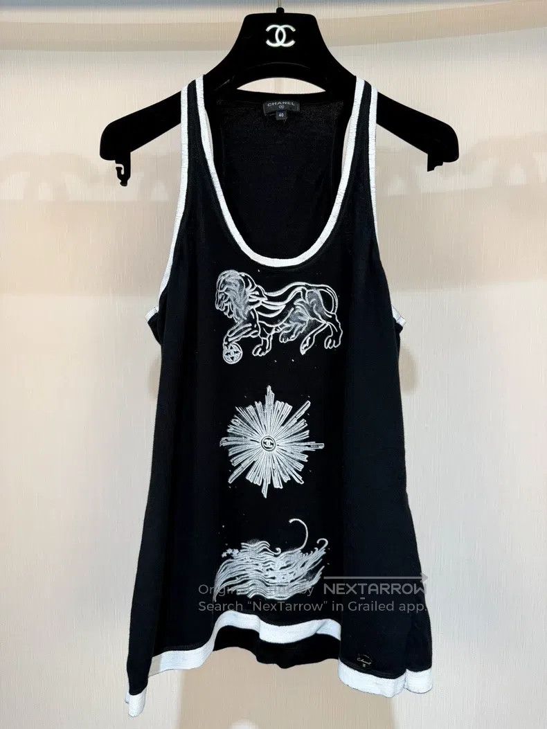 Chanel Chanel 22c Lion big logo vest Size S / US 4 / IT 40 - 2 Thumbnail