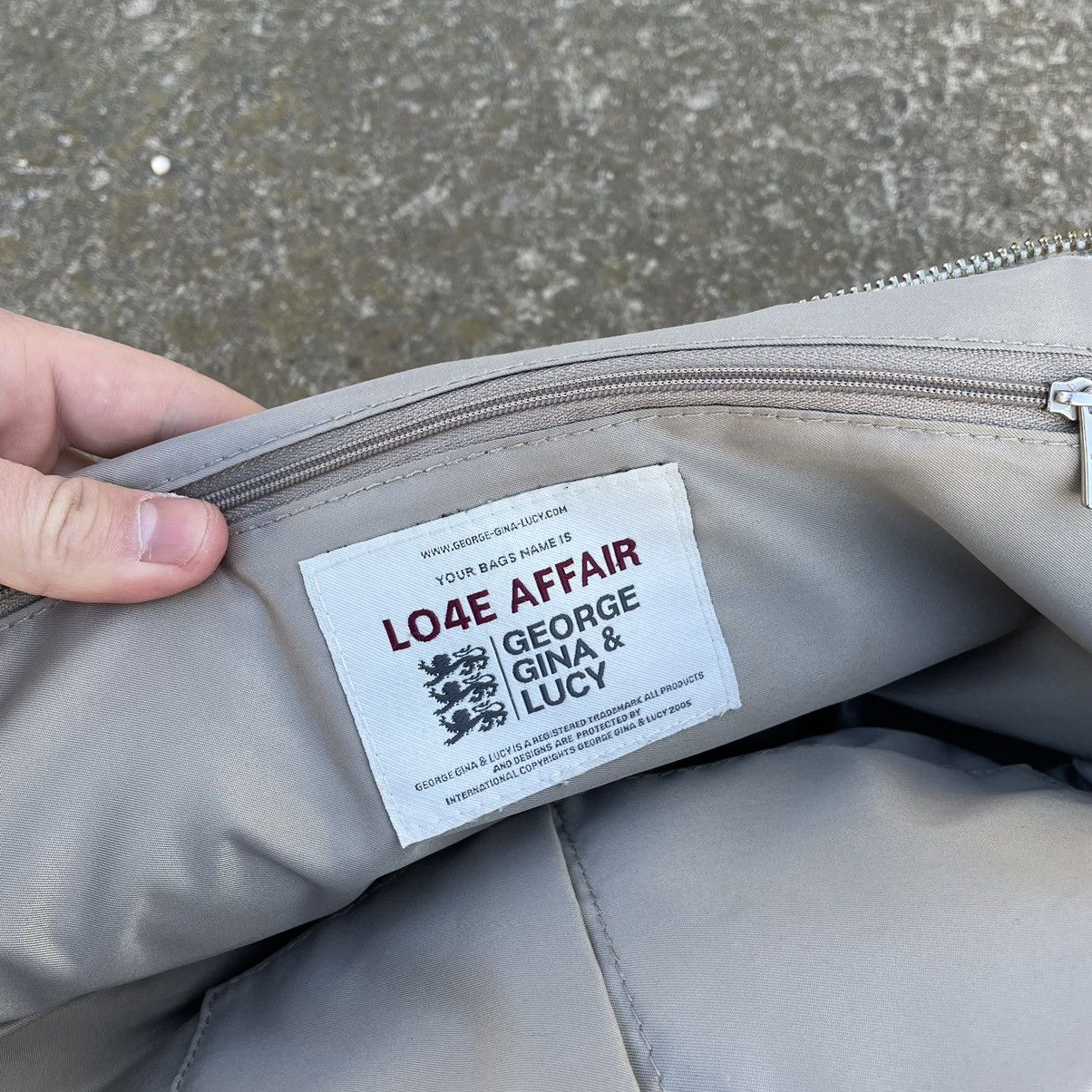 Hypebeast × Japanese Brand Vintage GGL Bag George Gina & Lucy Y2K 90s USA Japan Size ONE SIZE - 14 Thumbnail