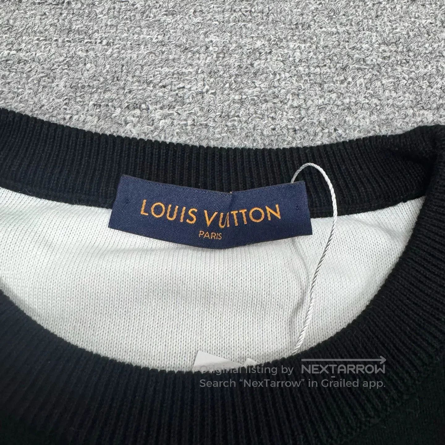 Visvim Louis Vuitton Black Monogram Knit Sweater. Size US L / EU 52-54 / 3 - 5 Thumbnail