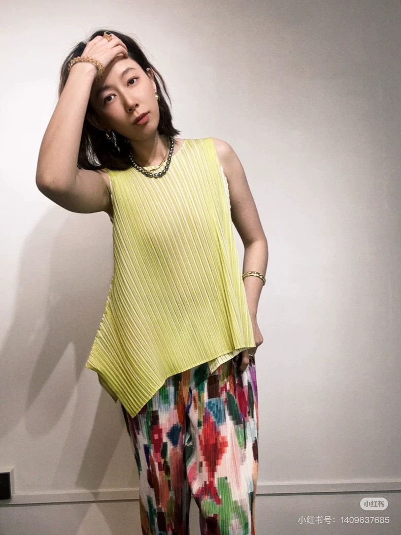 Issey Miyake issey miyake size:3 Yellow vest 2505-Nextarrow Size XXS / US 00 / IT 34 - 3 Thumbnail