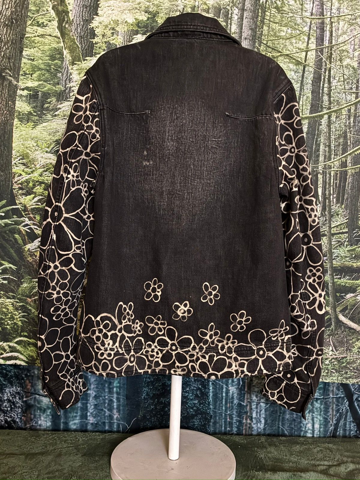 Dior Authentic Dior Custom Bleached Denim Jacket Size US S / EU 44-46 / 1 - 3 Thumbnail