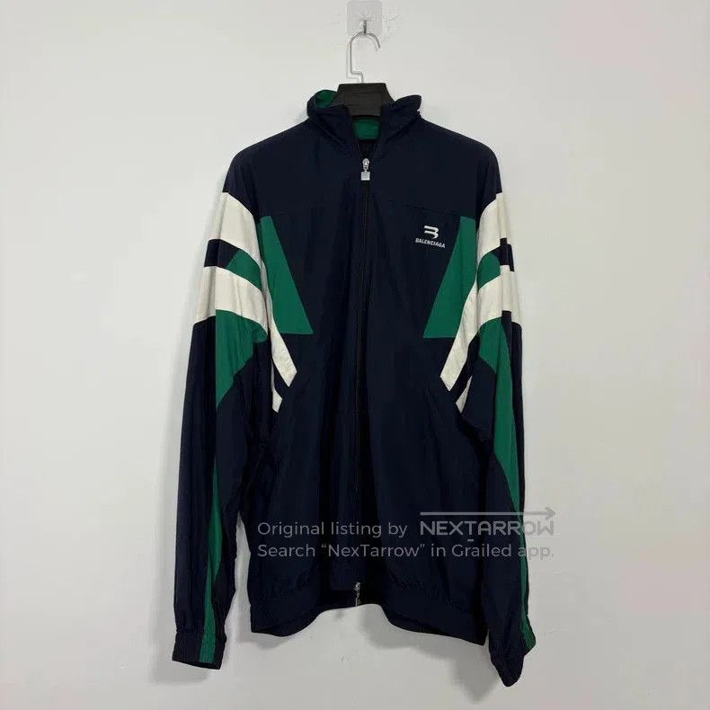Balenciaga Balenciaga Sportyb Embroidered Jacket. Size US XL / EU 56 / 4 - 1 Thumbnail