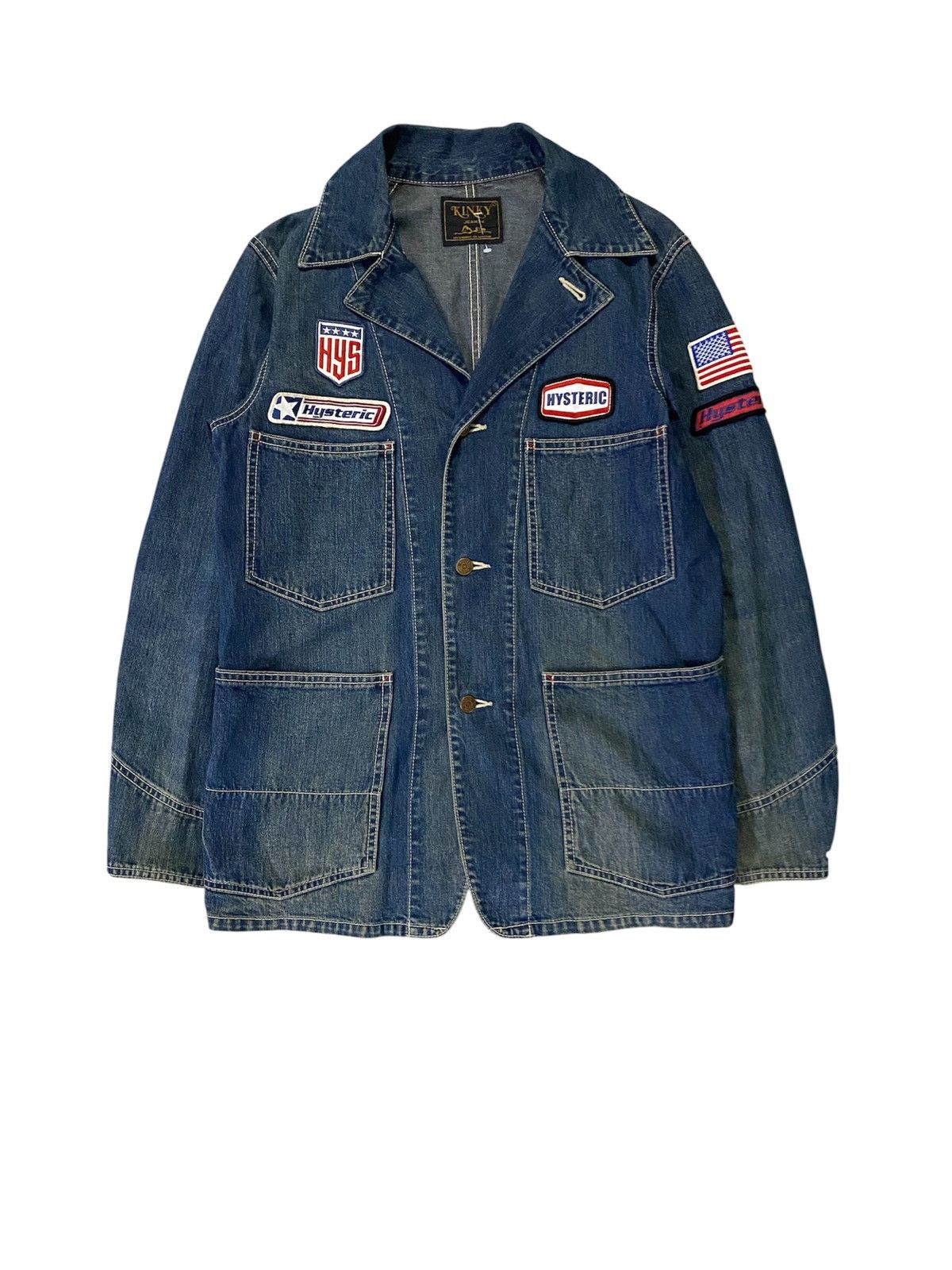 Hysteric Glamour 1990s Hysteric KINKY mechanic patch chore Jacket Size US M / EU 48-50 / 2 - 1 Thumbnail