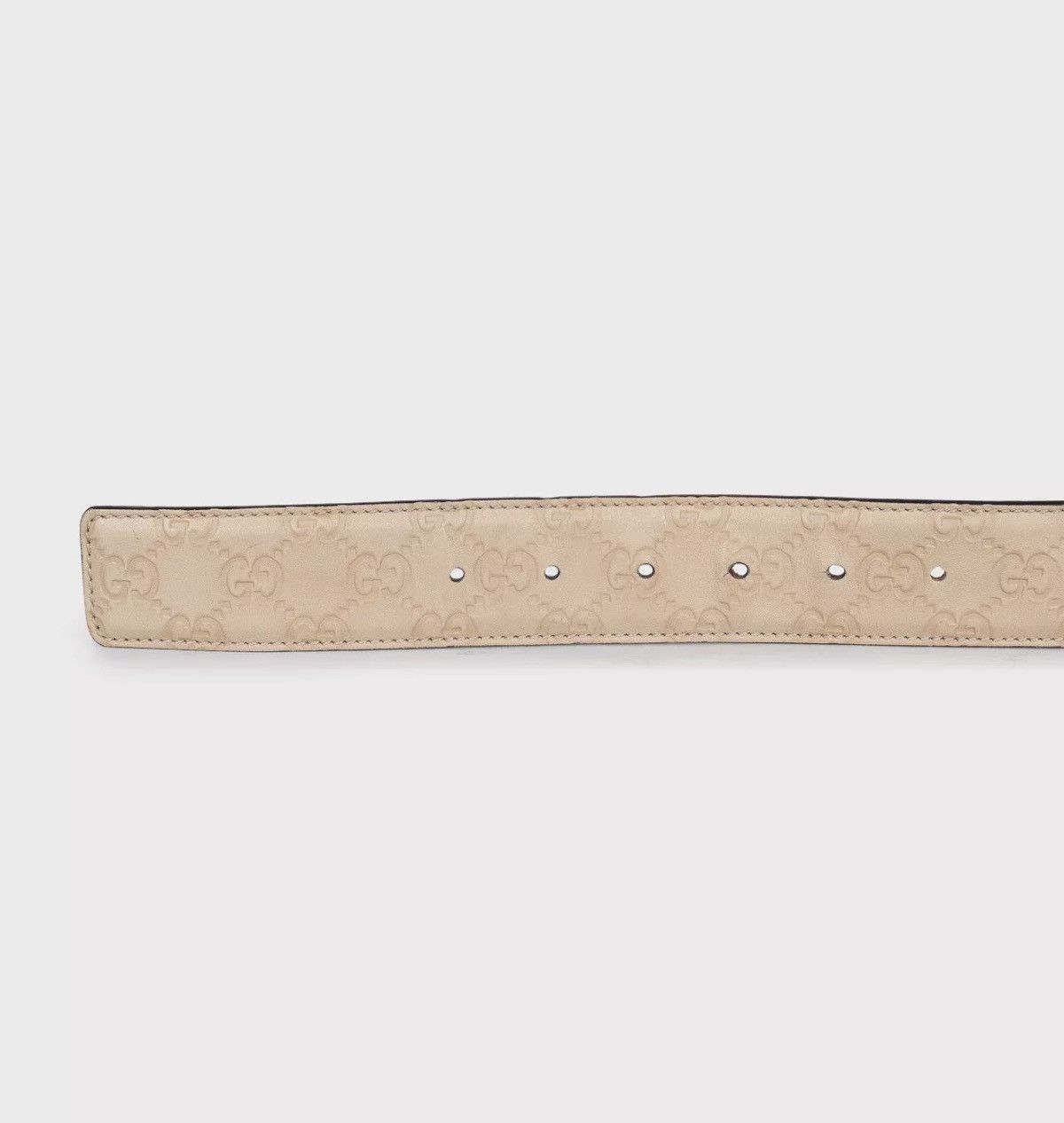 Gucci GUCCI Monogram GG Buckle Belt Demna Nettspend Tom Ford Logo Size ONE SIZE - 7 Thumbnail