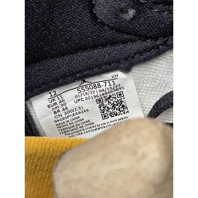 Jordan Brand Nike Air Jordan 1 High OG Taxi Yellow Toe Men’s Size 12 5550 Size US 12 / EU 45 - 8 Thumbnail