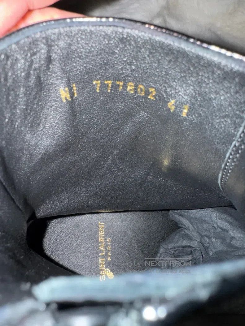 Saint Laurent Paris Saint Laurent Paris Boots Size US 8 / EU 41 - 7 Thumbnail