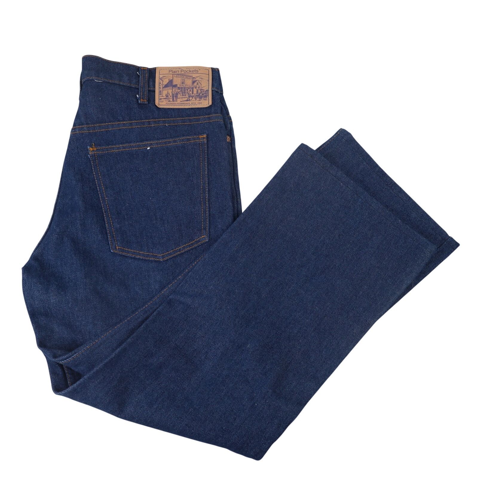 JCPenney × Vintage True Vintage JC Penny Plain Pocket Denim Jeans Size US 33 - 10 Thumbnail